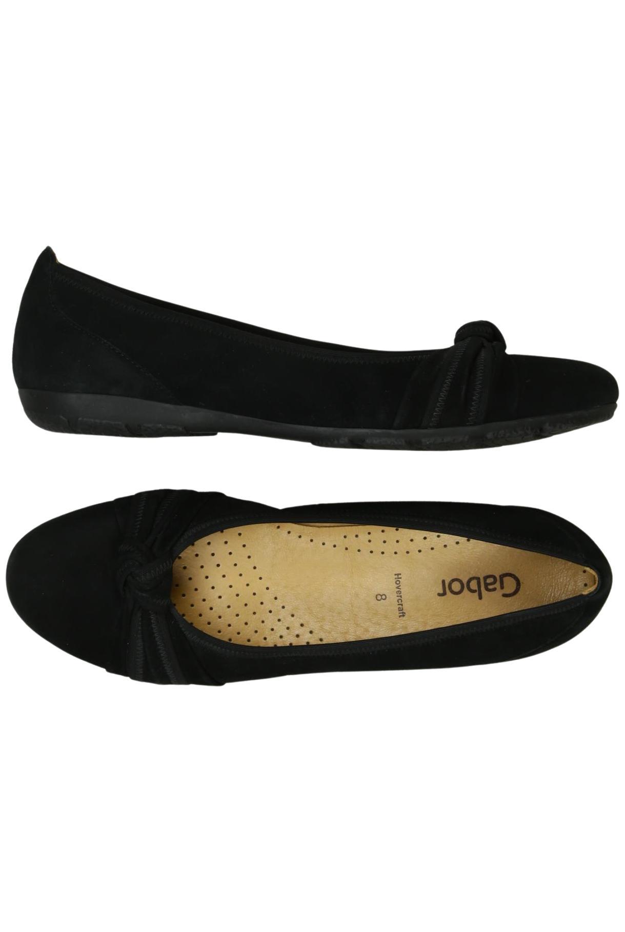 

Gabor Damen Ballerinas, schwarz, Gr. 8