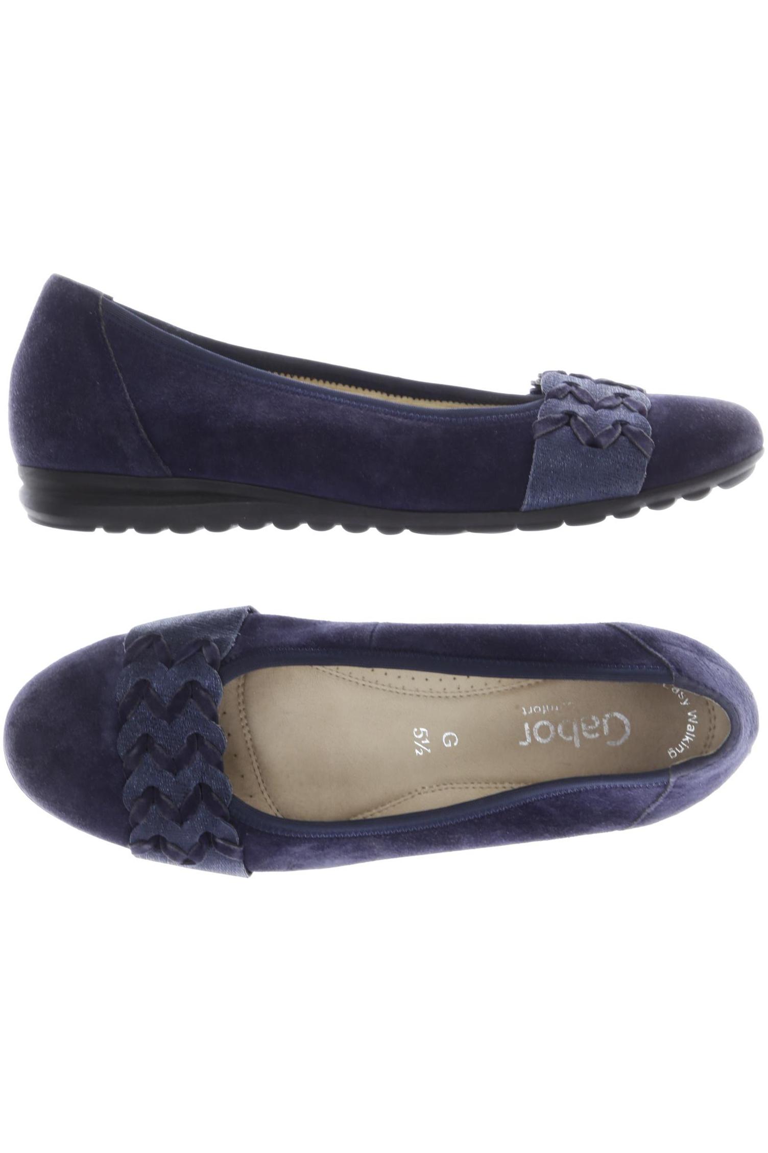 

Gabor Damen Ballerinas, marineblau, Gr. 5.5