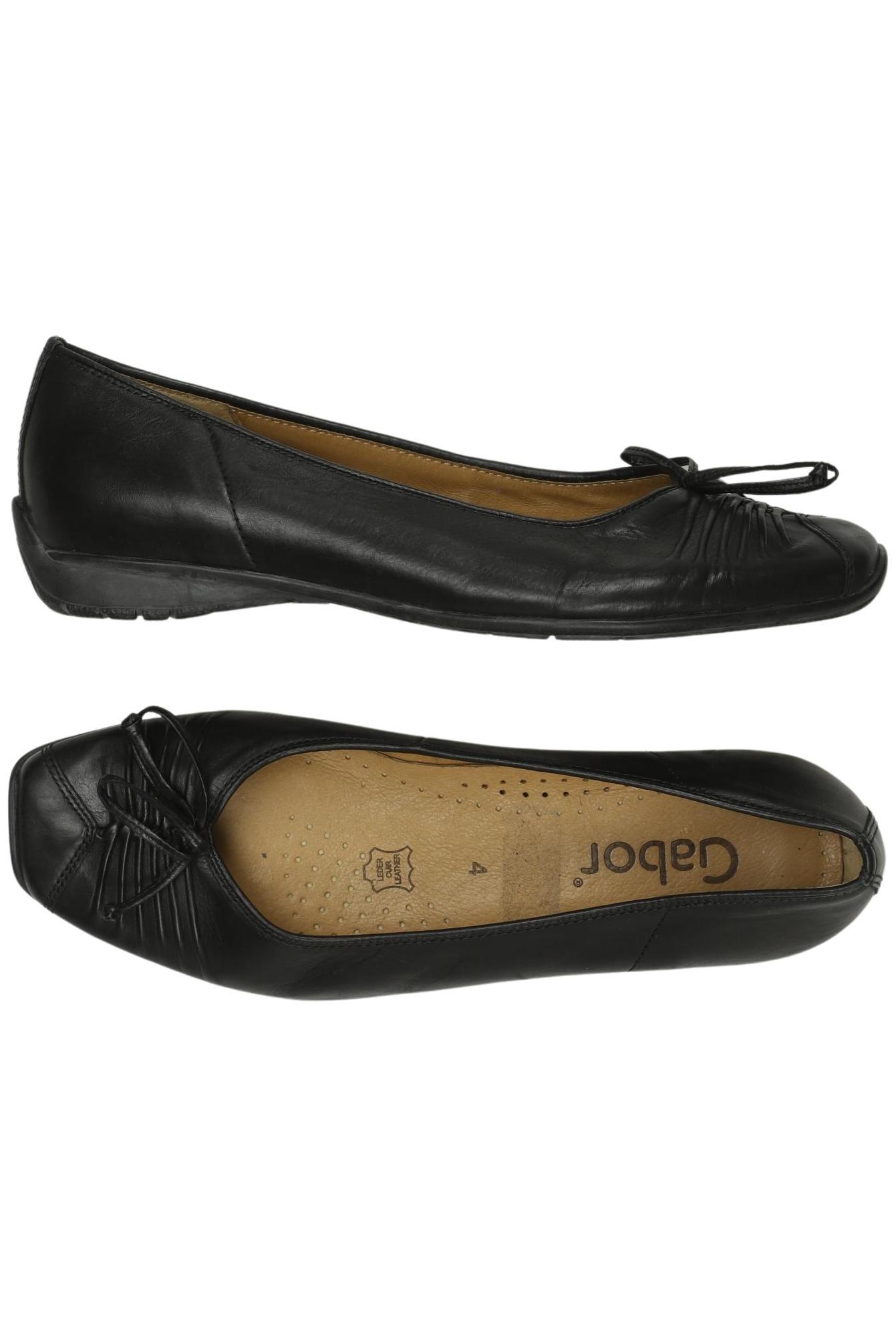 

Gabor Damen Ballerinas, schwarz, Gr. 4