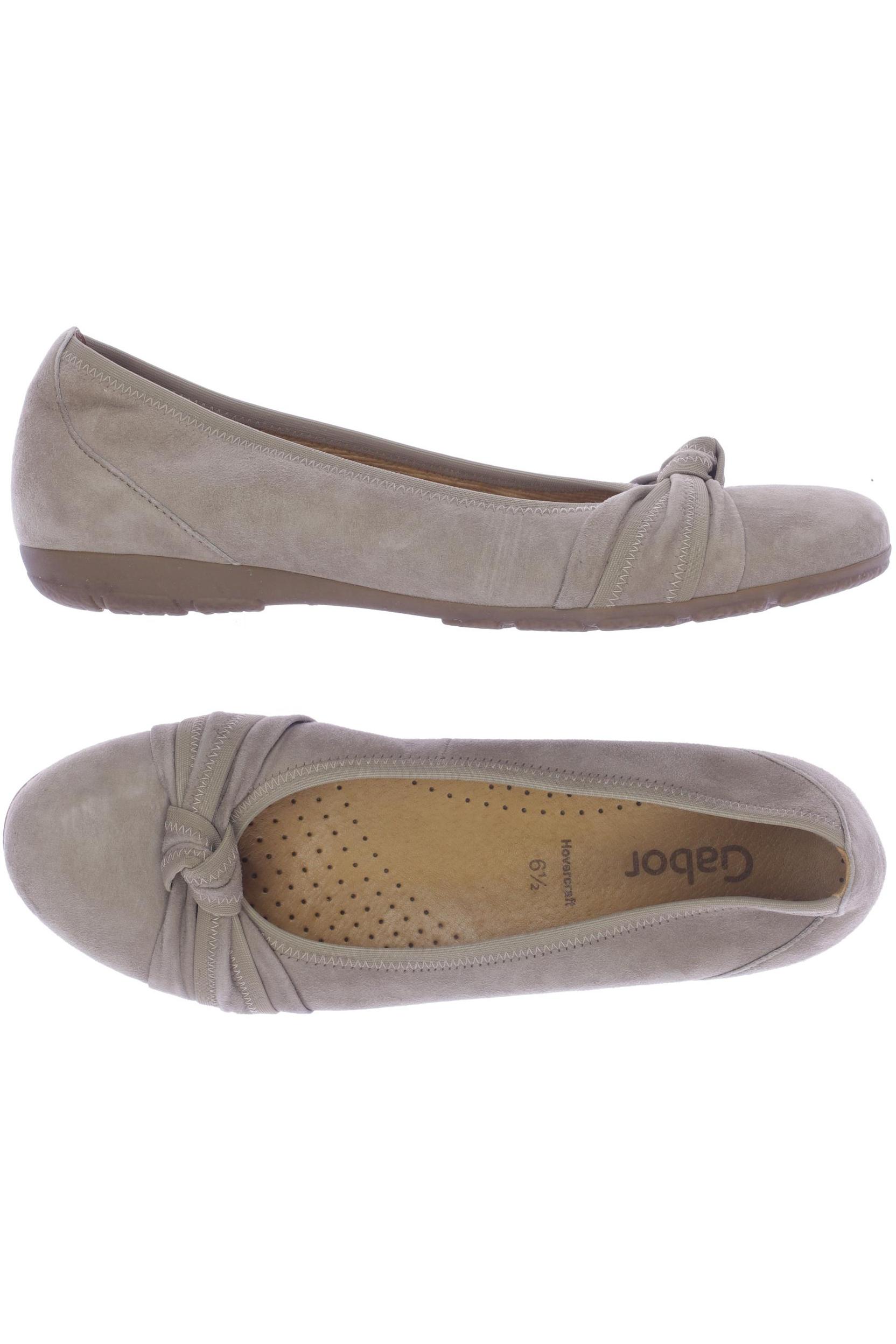 

Gabor Damen Ballerinas, beige, Gr. 6.5