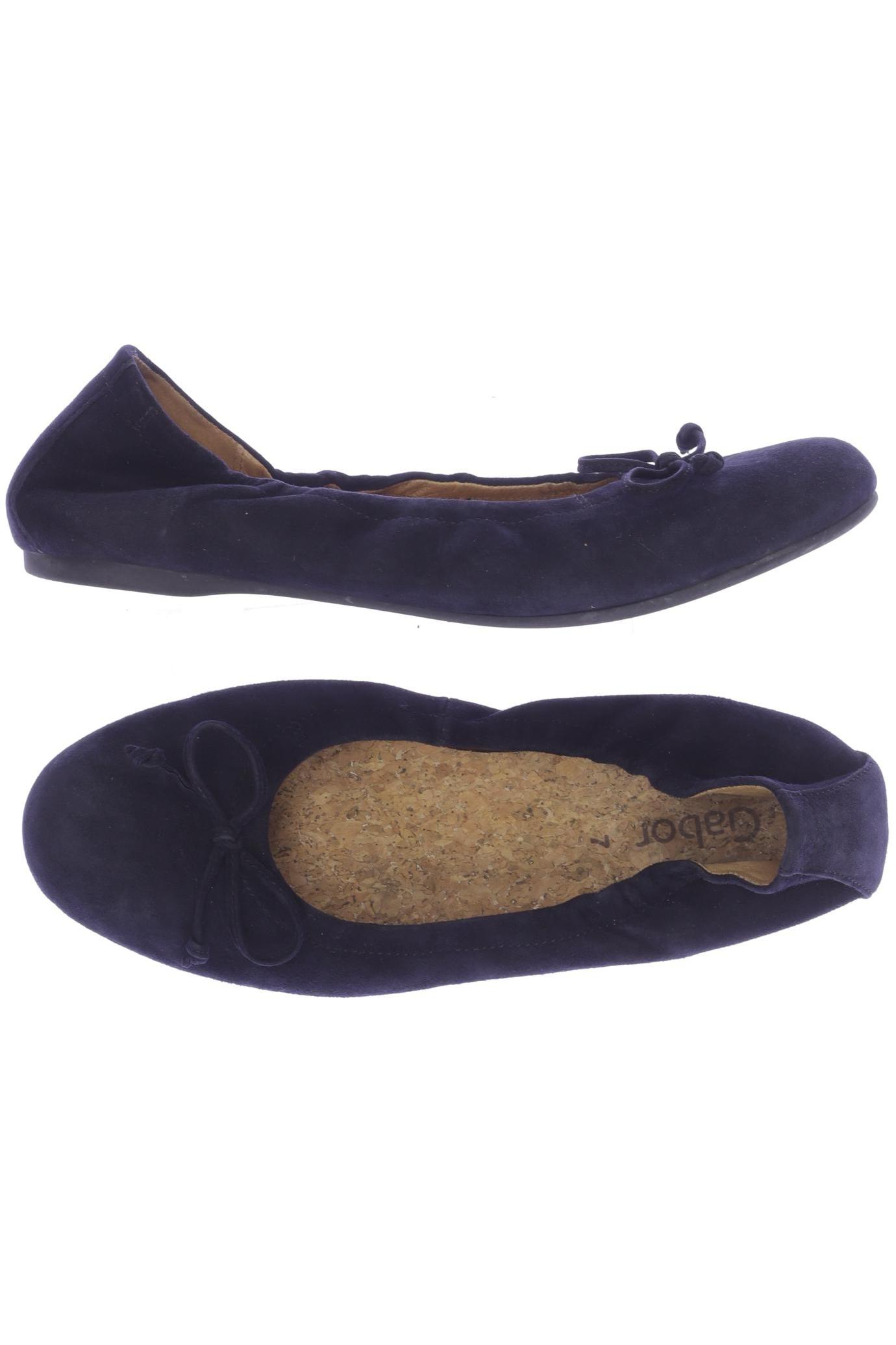 

Gabor Damen Ballerinas, marineblau, Gr. 7