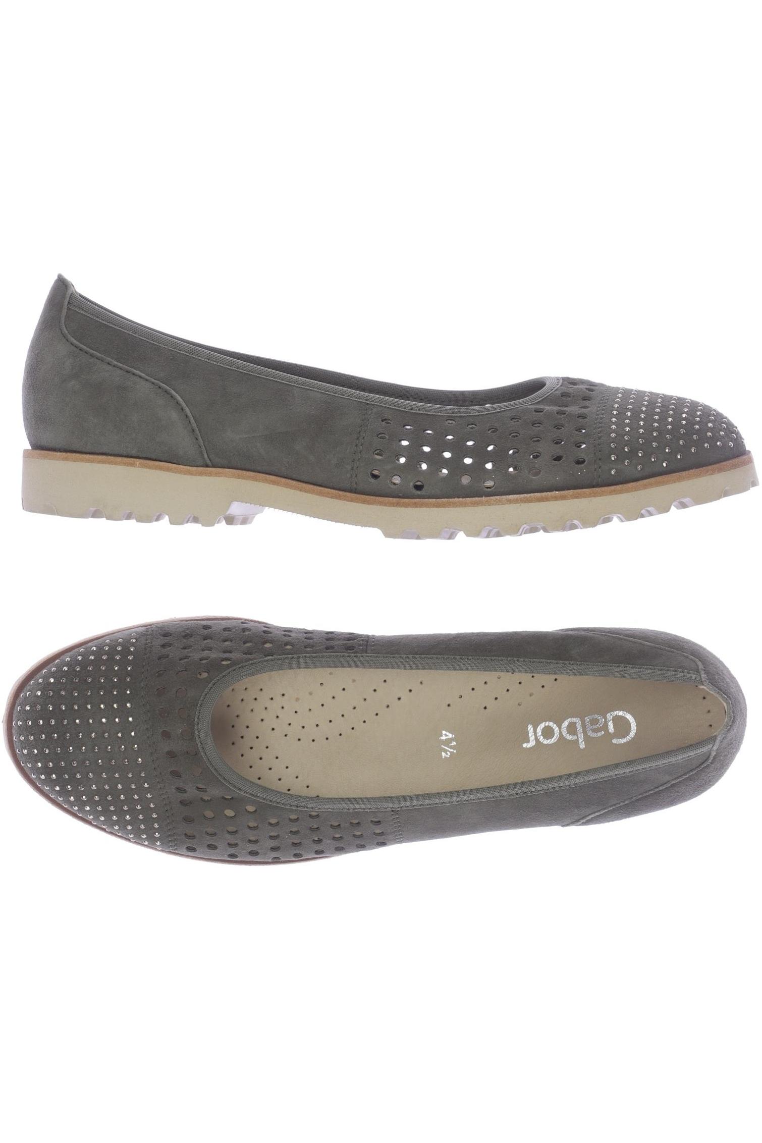 

Gabor Damen Ballerinas, grün, Gr. 4.5