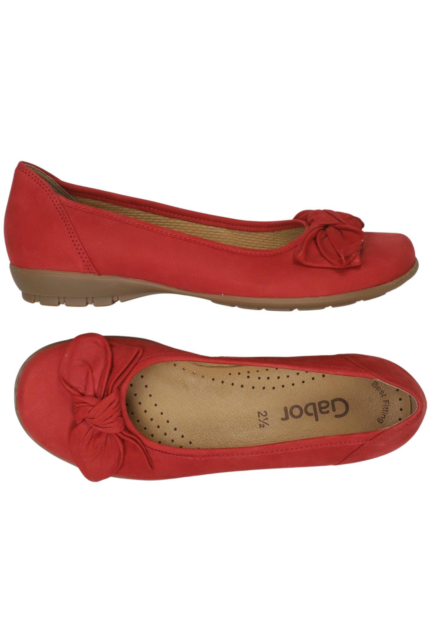 

Gabor Damen Ballerinas, rot, Gr. 2.5