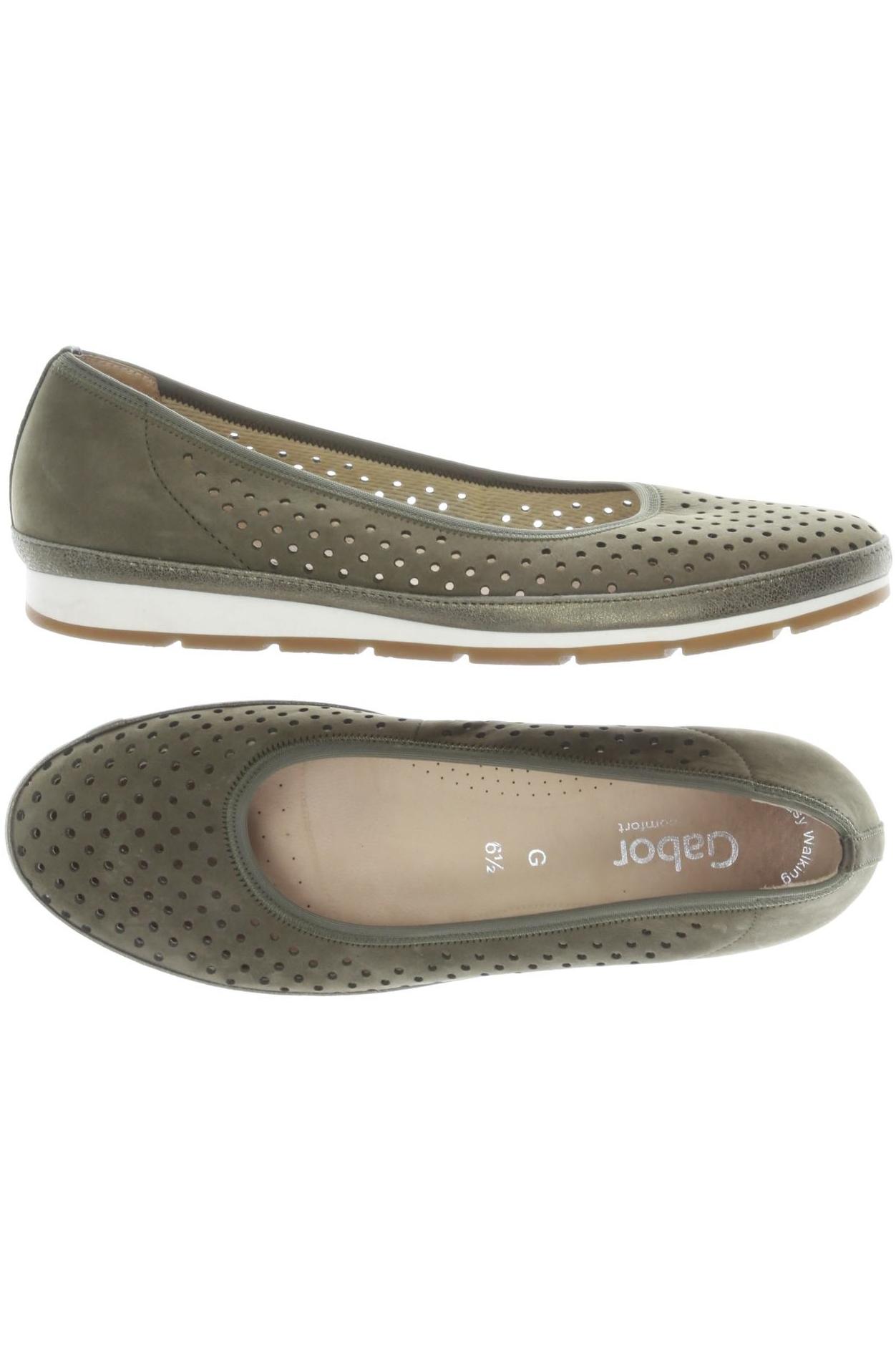 

Gabor Damen Ballerinas, grün, Gr. 6.5