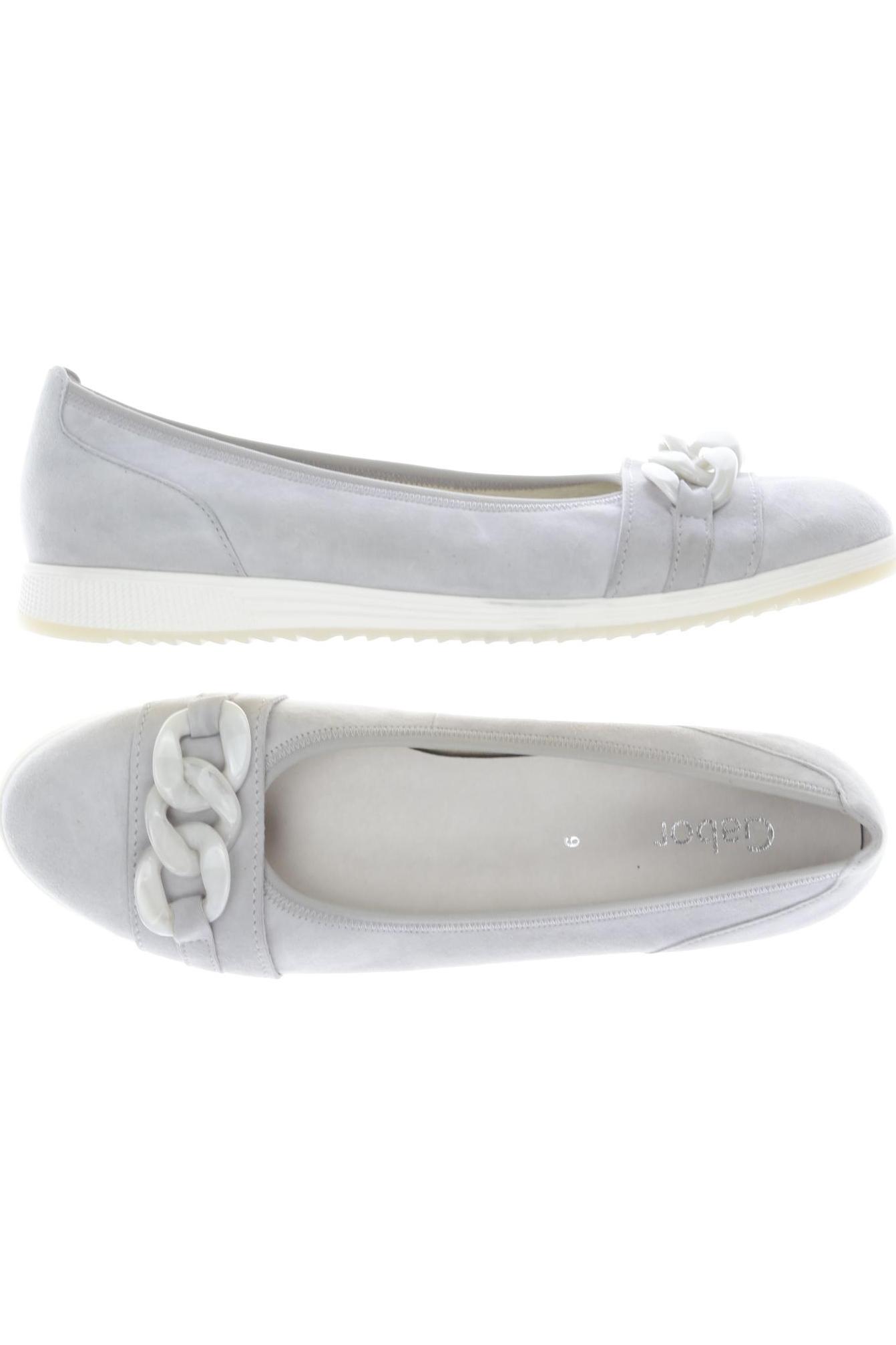 

Gabor Damen Ballerinas, grau, Gr. 9