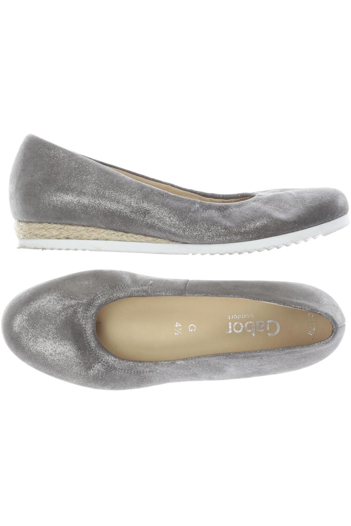 

Gabor Damen Ballerinas, grau, Gr. 4.5