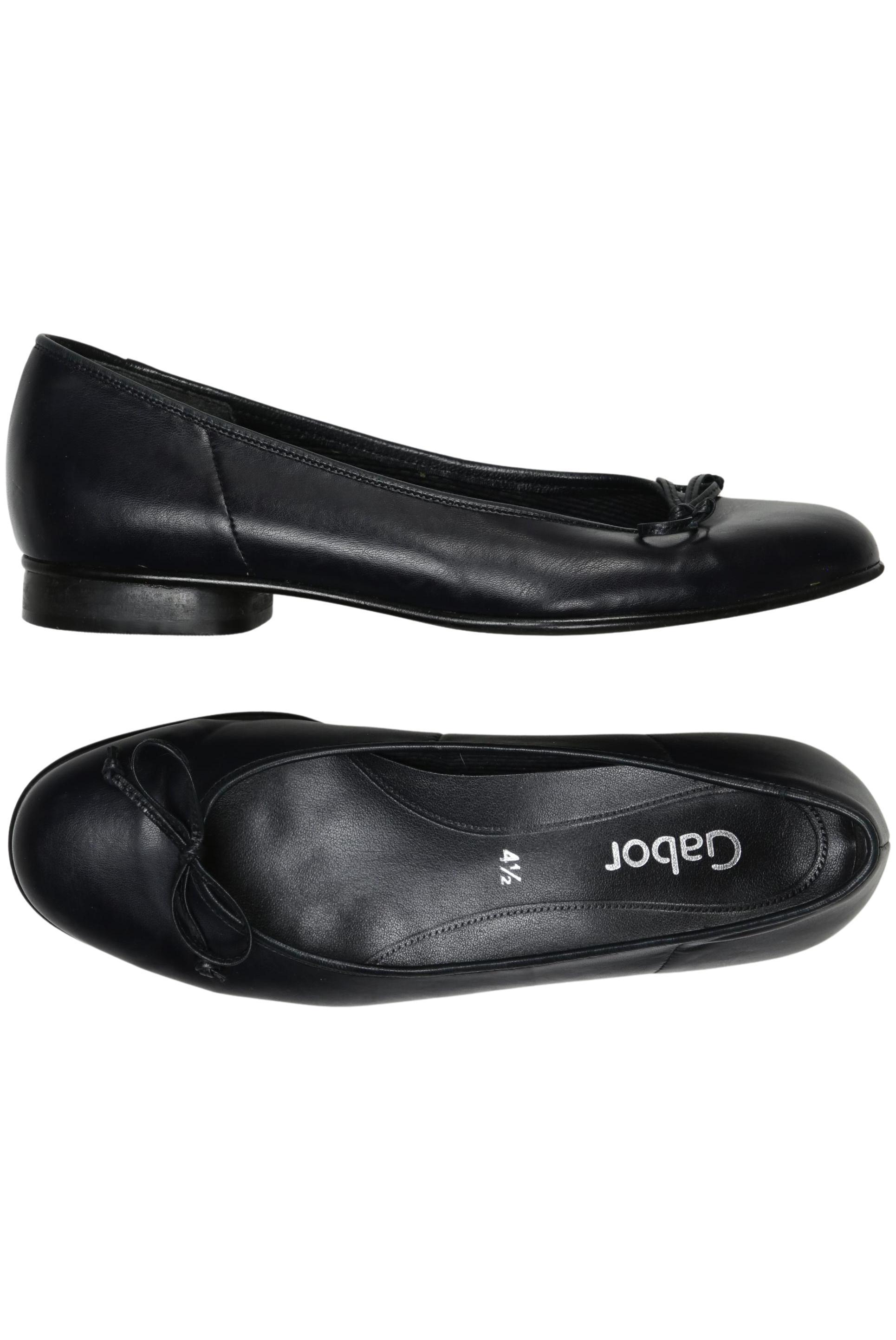 

Gabor Damen Ballerinas, schwarz, Gr. 4.5