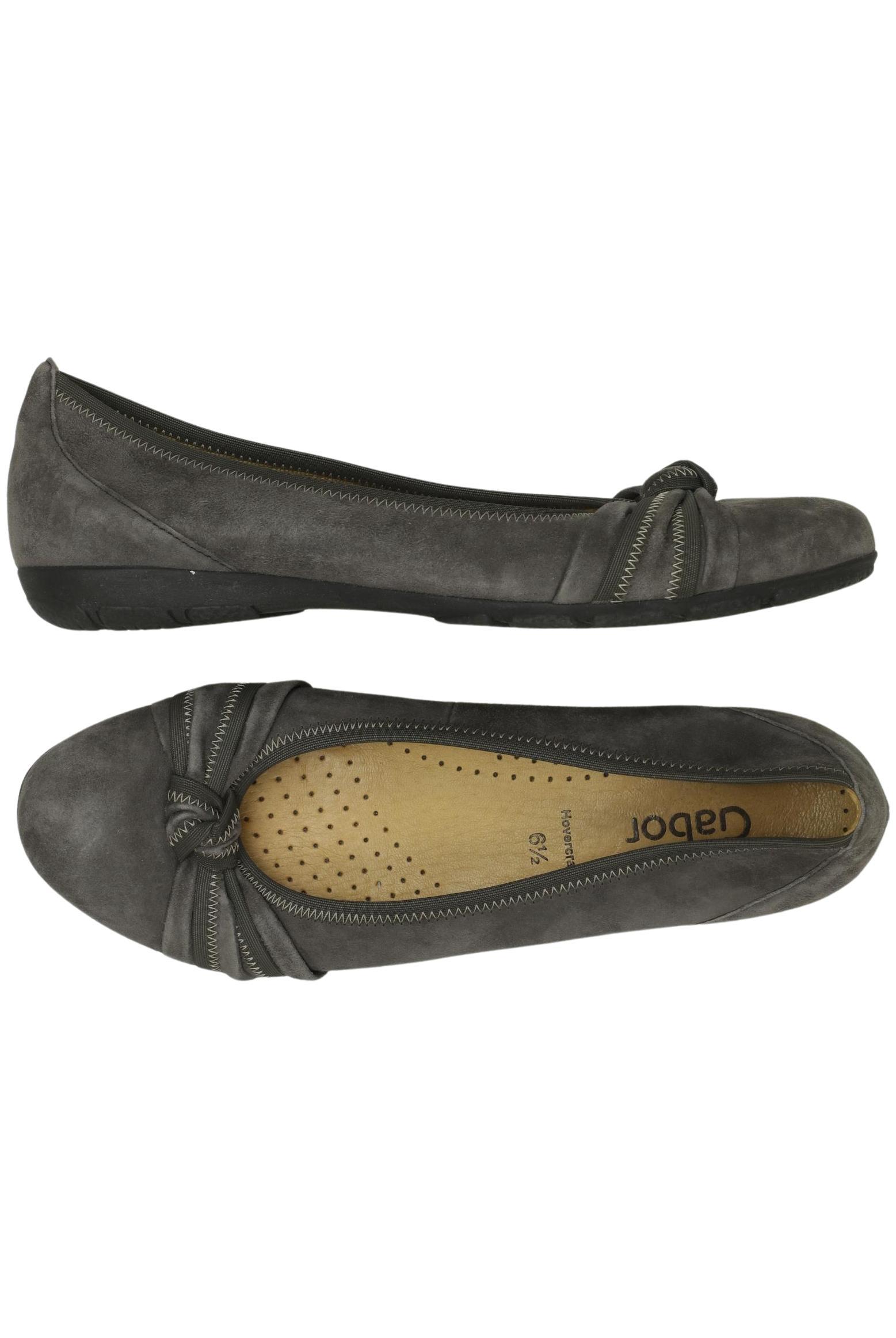 

Gabor Damen Ballerinas, grau, Gr. 6.5