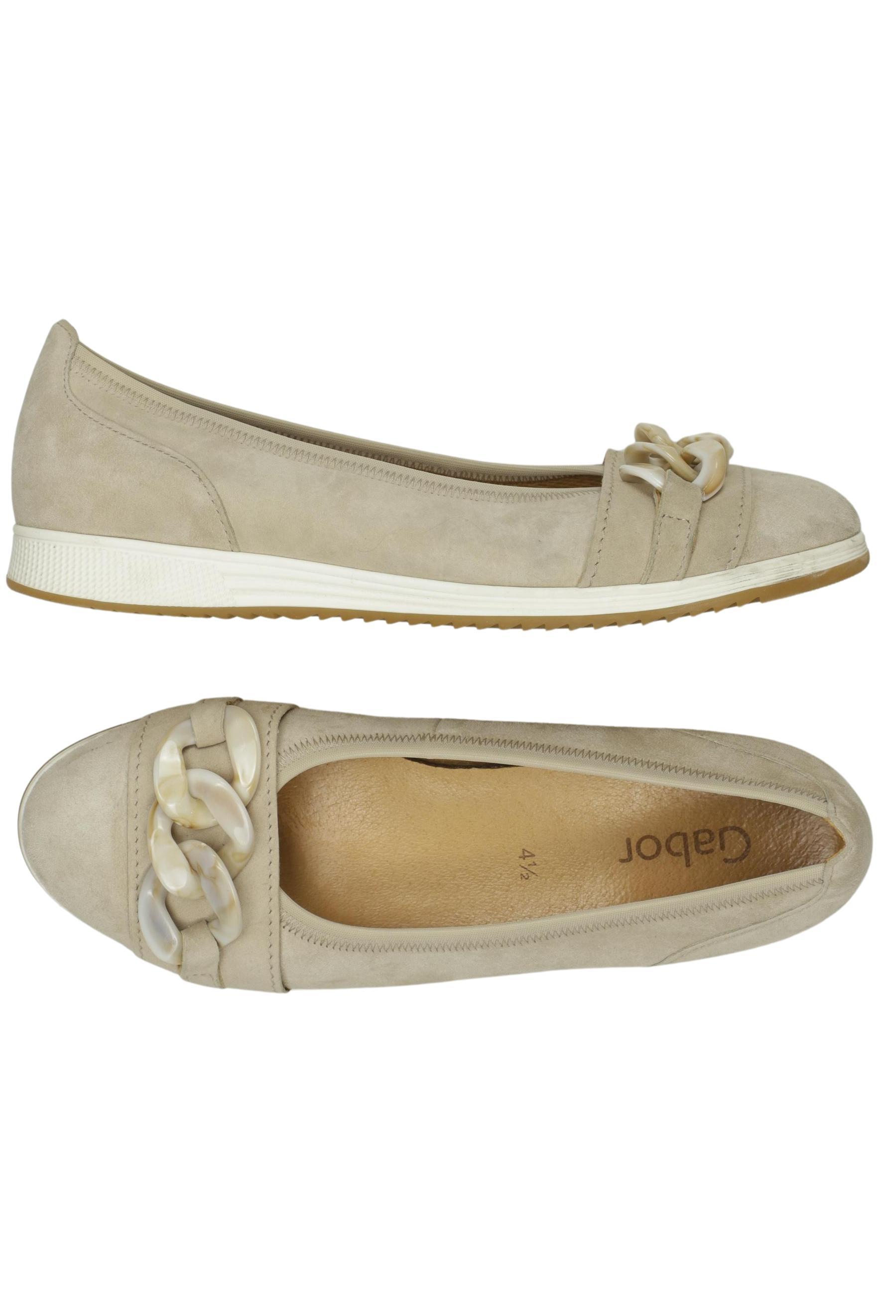

Gabor Damen Ballerinas, beige, Gr. 4.5
