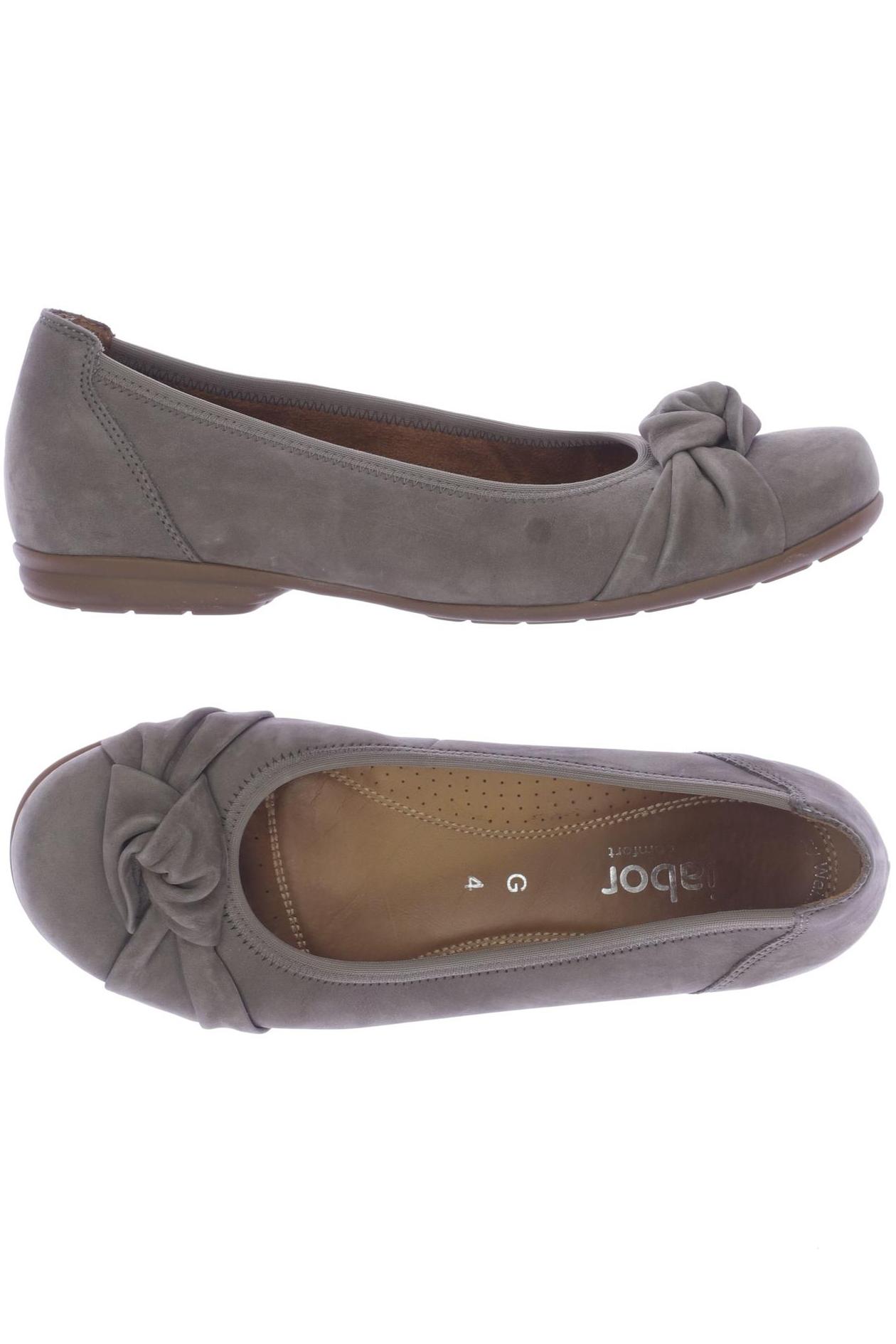 

Gabor Damen Ballerinas, grau, Gr. 4