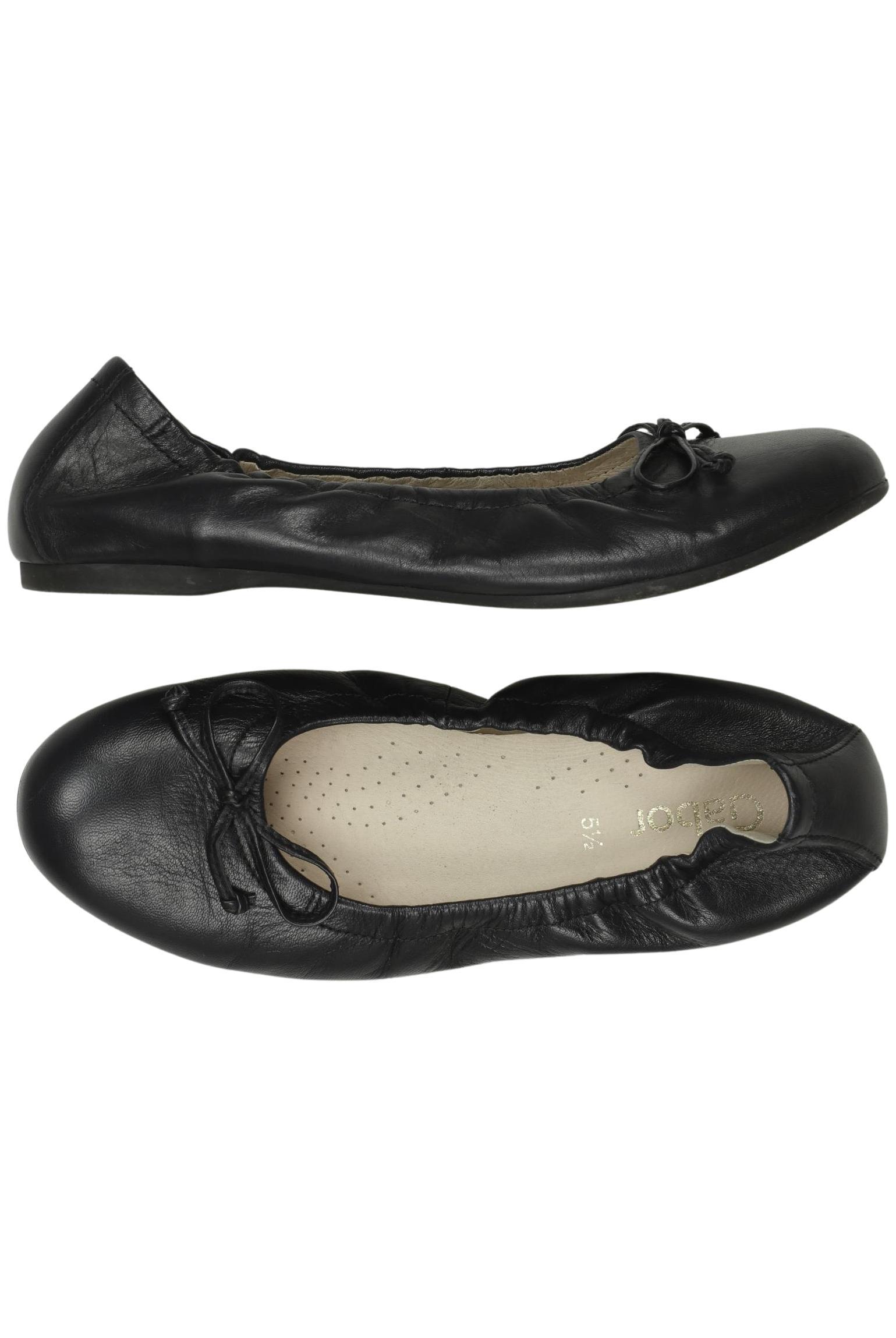 

Gabor Damen Ballerinas, schwarz, Gr. 5.5