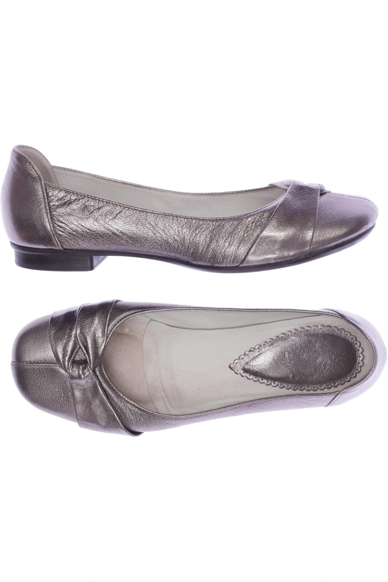 

Gabor Damen Ballerinas, silber, Gr. 5.5