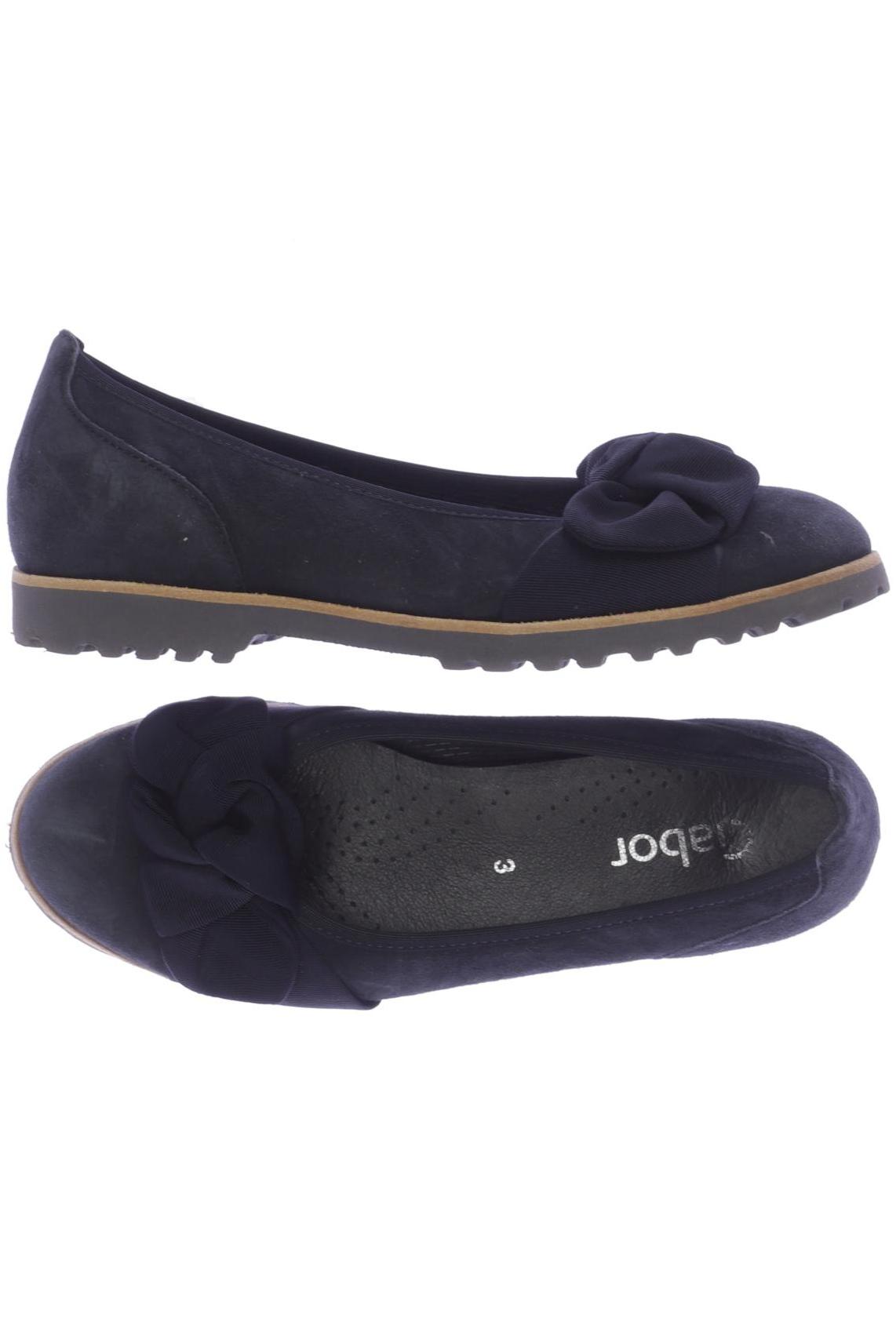 

Gabor Damen Ballerinas, schwarz, Gr. 3