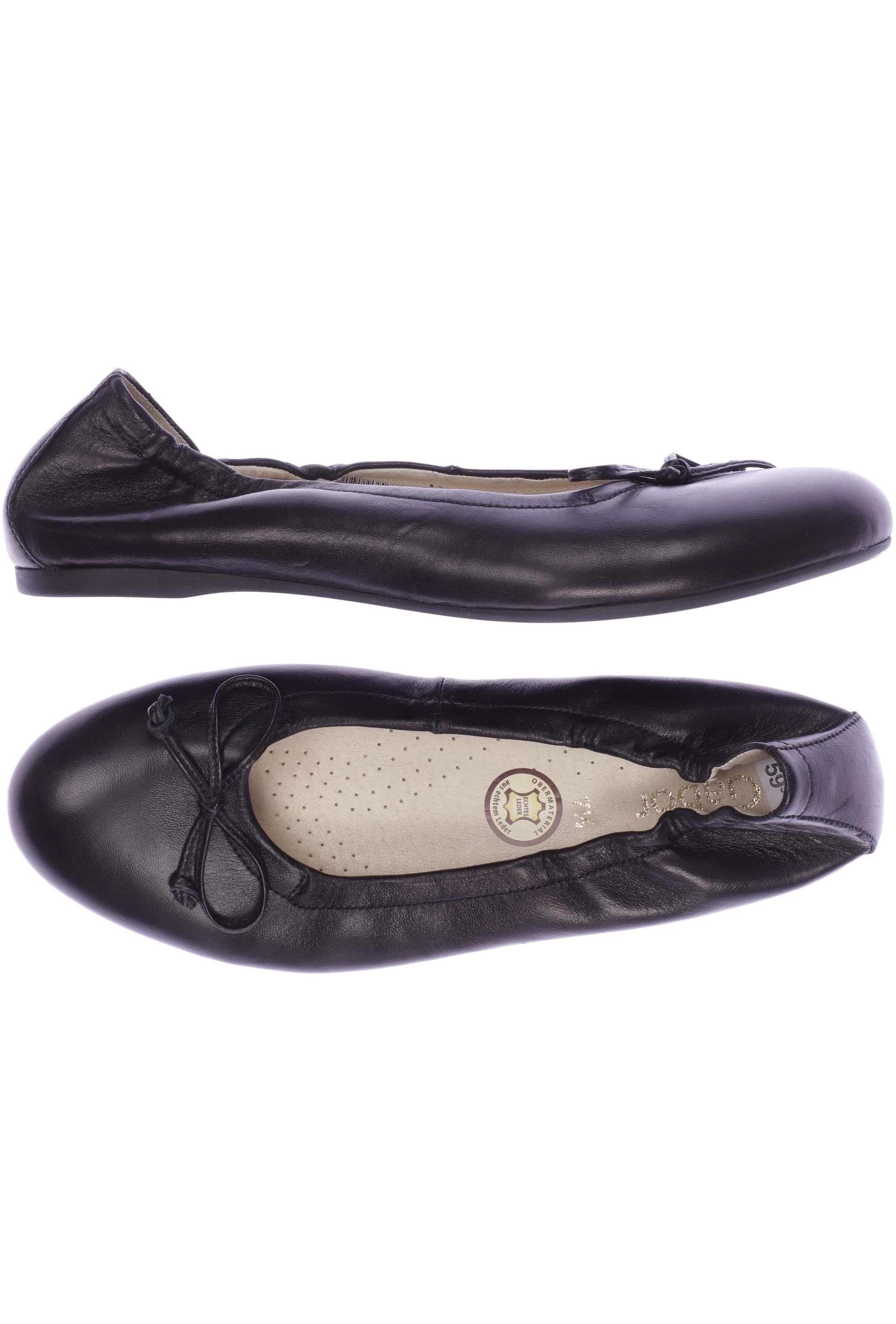 

Gabor Damen Ballerinas, schwarz, Gr. 7.5