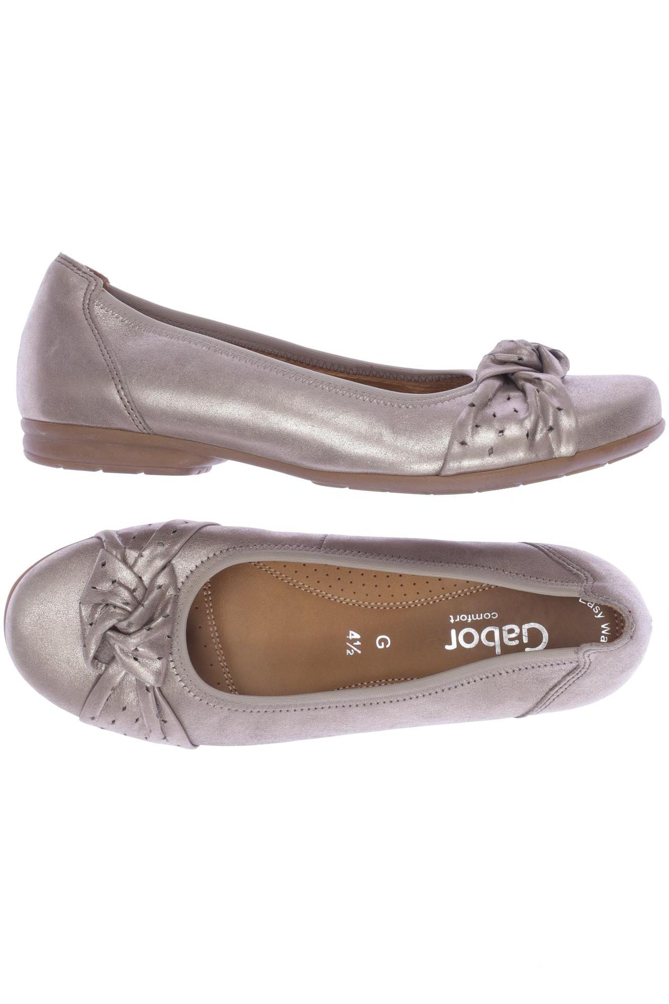 

Gabor Damen Ballerinas, beige, Gr. 4.5