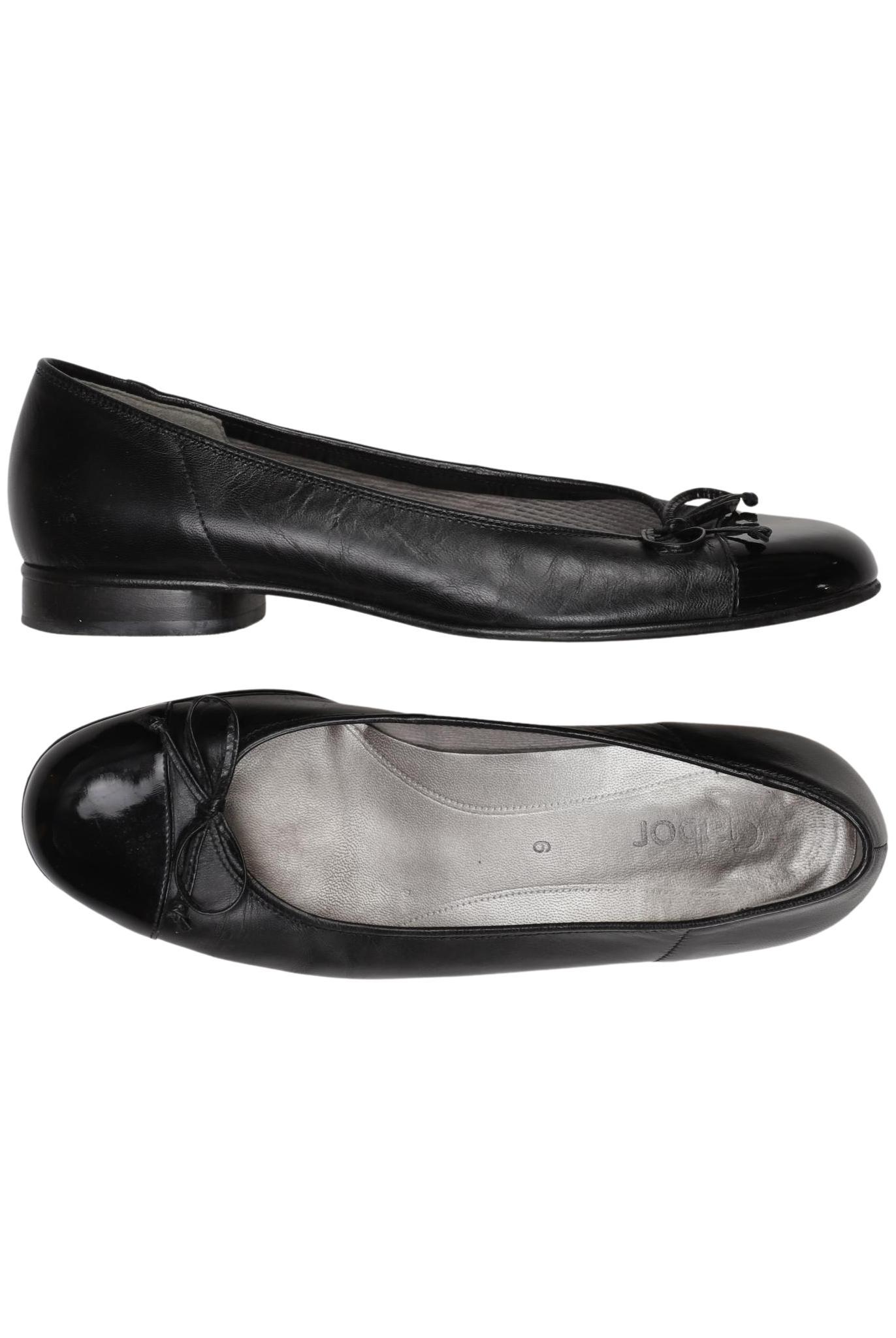 

Gabor Damen Ballerinas, schwarz, Gr. 6
