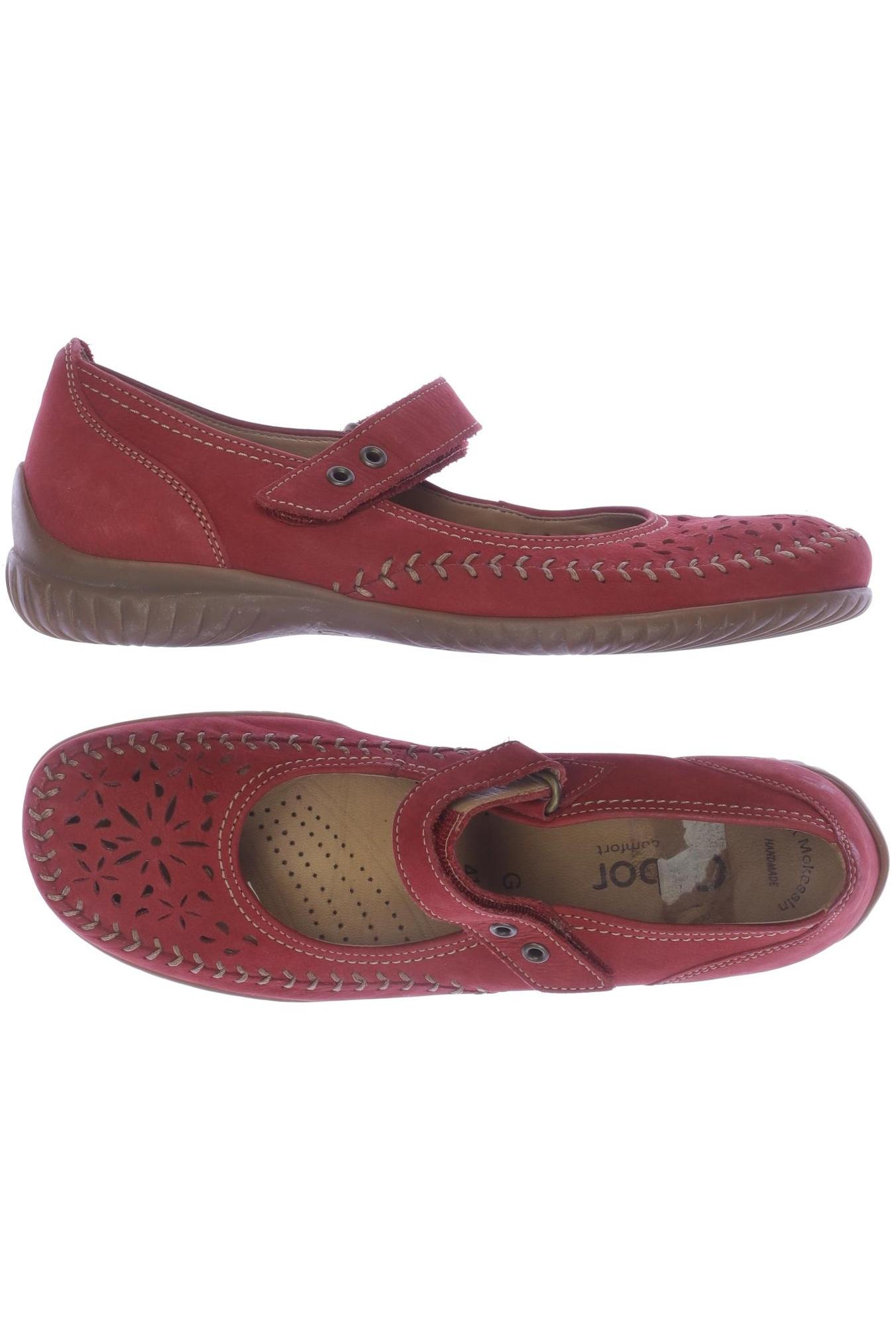 

Gabor Damen Ballerinas, rot, Gr. 4.5