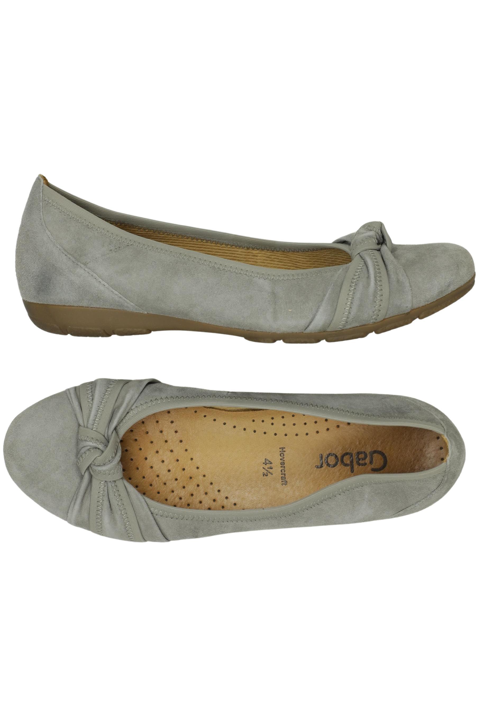 

Gabor Damen Ballerinas, grau, Gr. 4.5