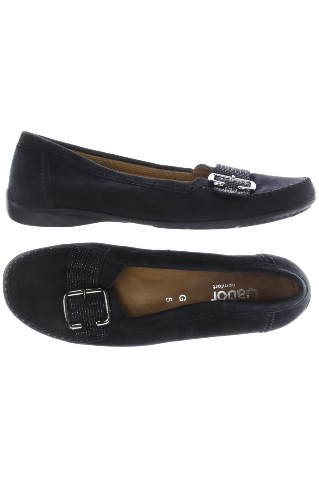 

Gabor Damen Ballerinas, schwarz, Gr. 5