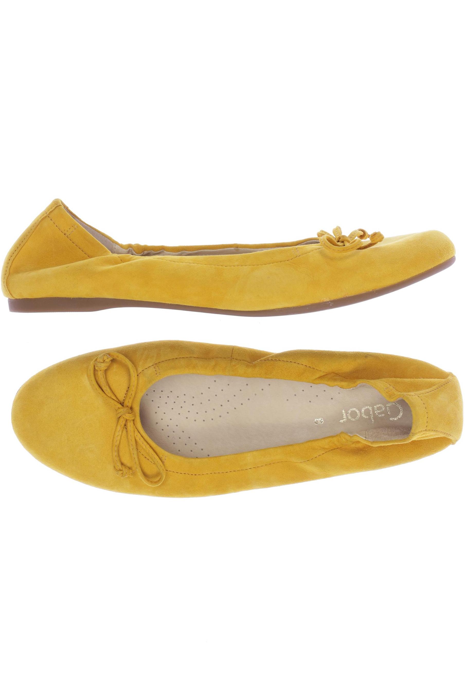 

Gabor Damen Ballerinas, gelb, Gr. 8