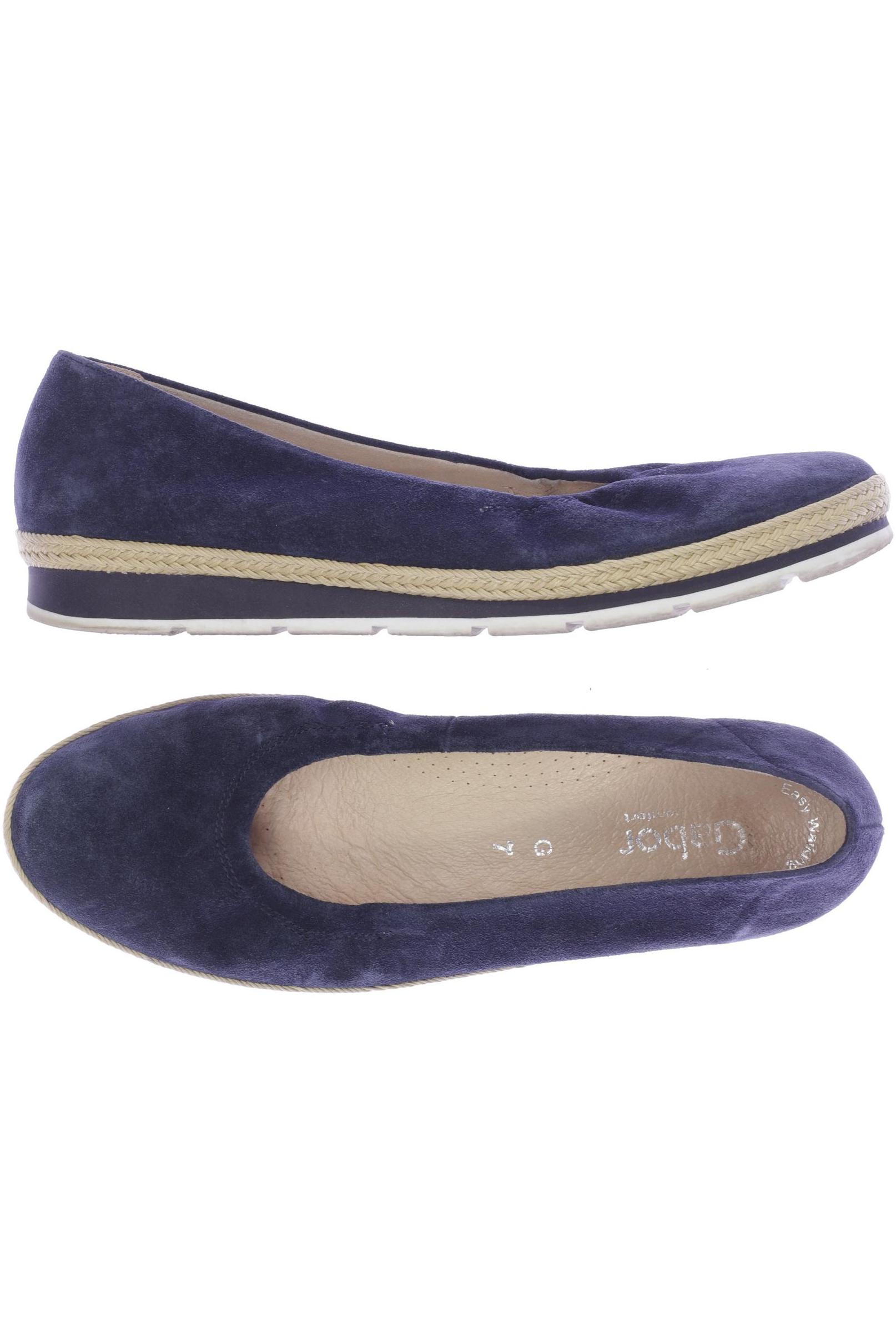 

Gabor Damen Ballerinas, marineblau, Gr. 7