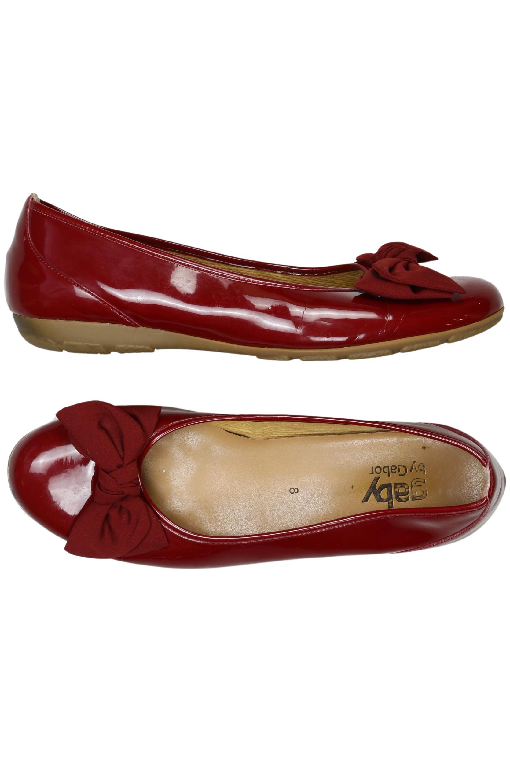 

Gabor Damen Ballerinas, rot, Gr. 8