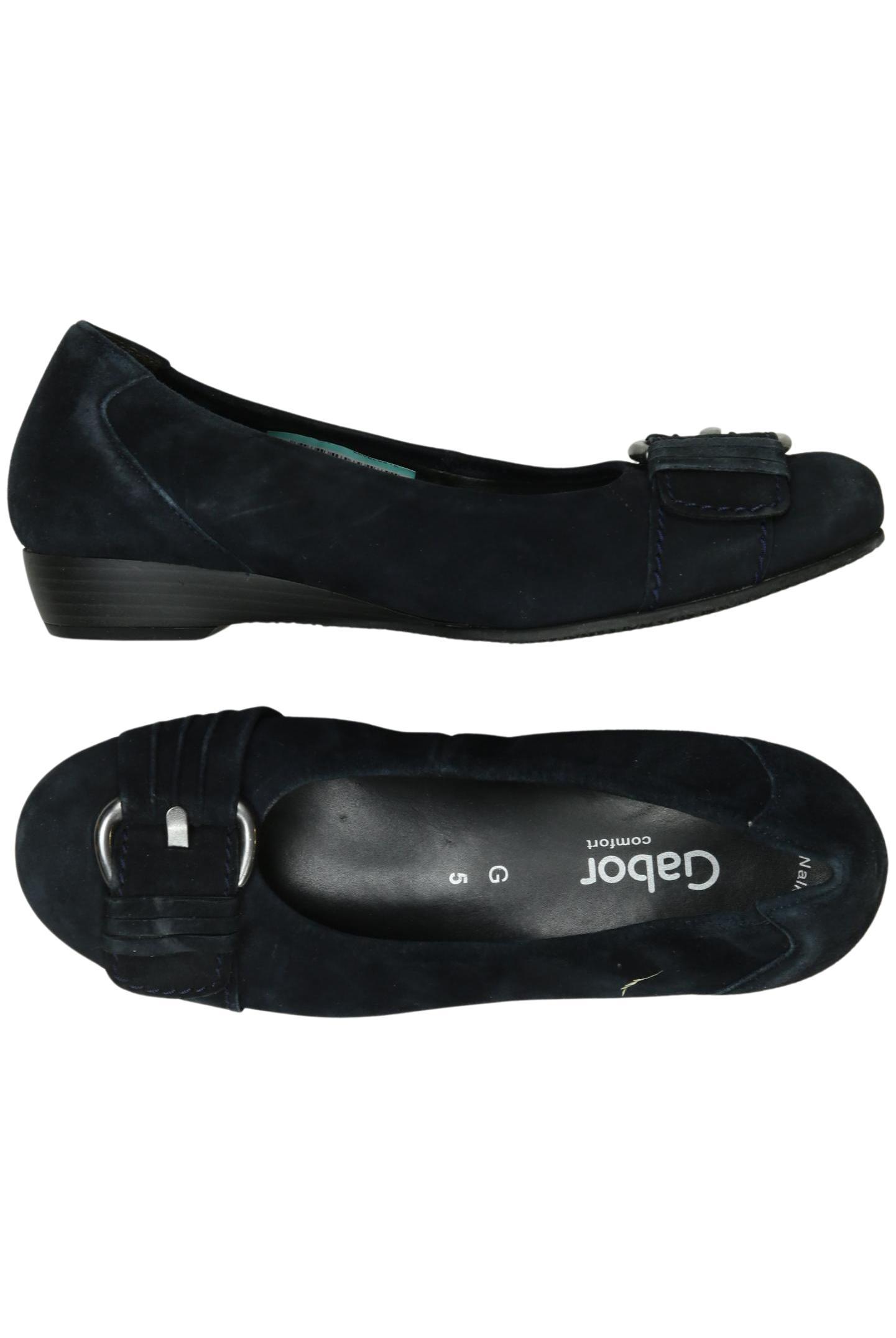 

Gabor Damen Ballerinas, marineblau, Gr. 5