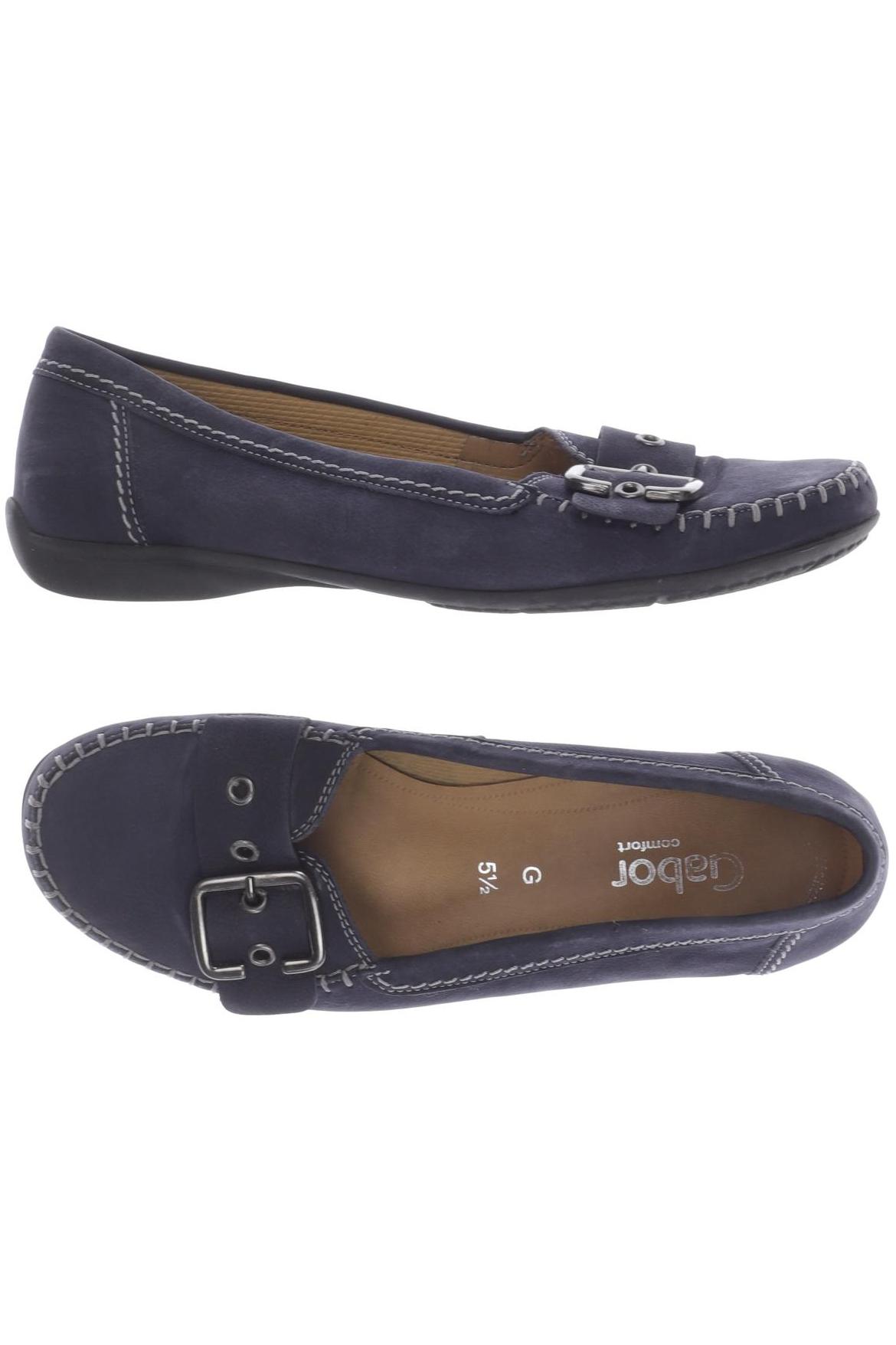 

Gabor Damen Ballerinas, marineblau, Gr. 5.5