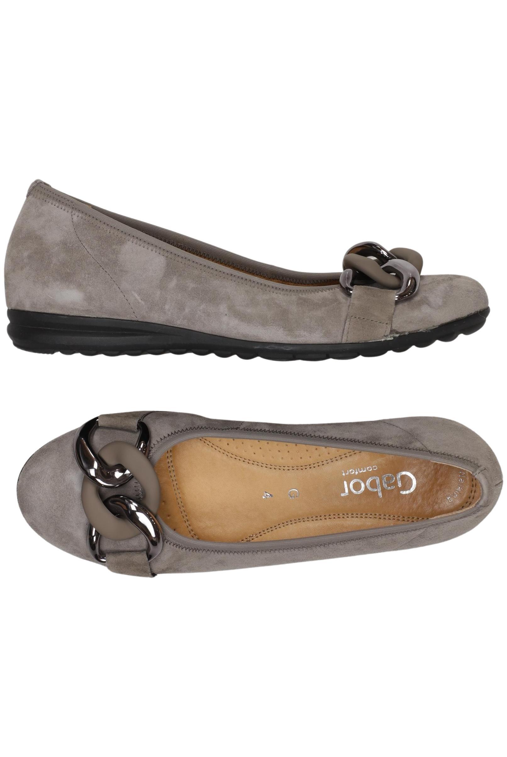 

Gabor Damen Ballerinas, grau, Gr. 4