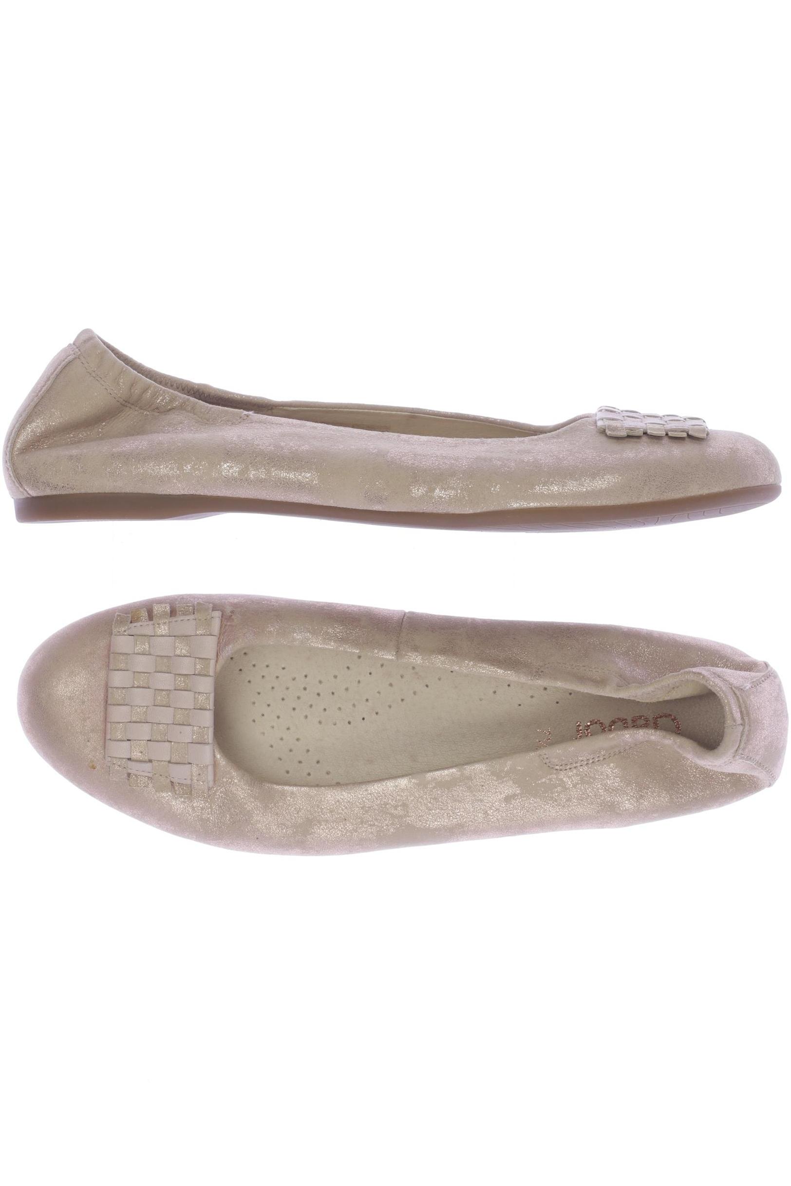 

Gabor Damen Ballerinas, beige, Gr. 7.5