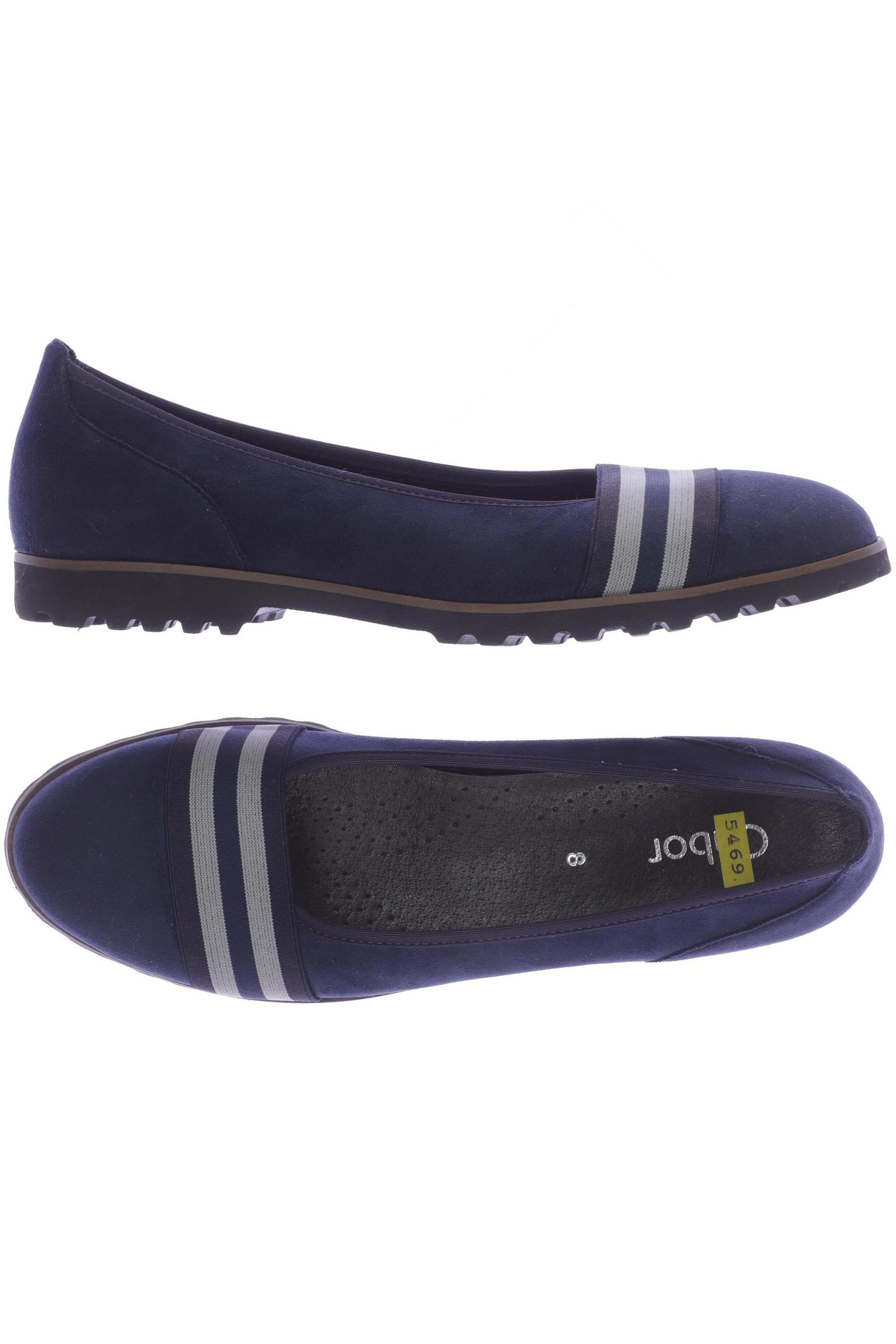 

Gabor Damen Ballerinas, marineblau, Gr. 8