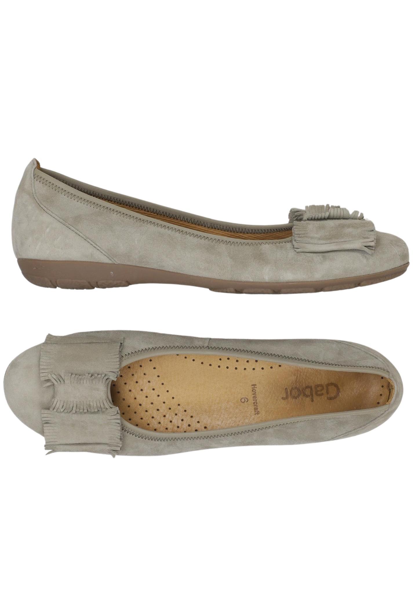 

Gabor Damen Ballerinas, grau, Gr. 6