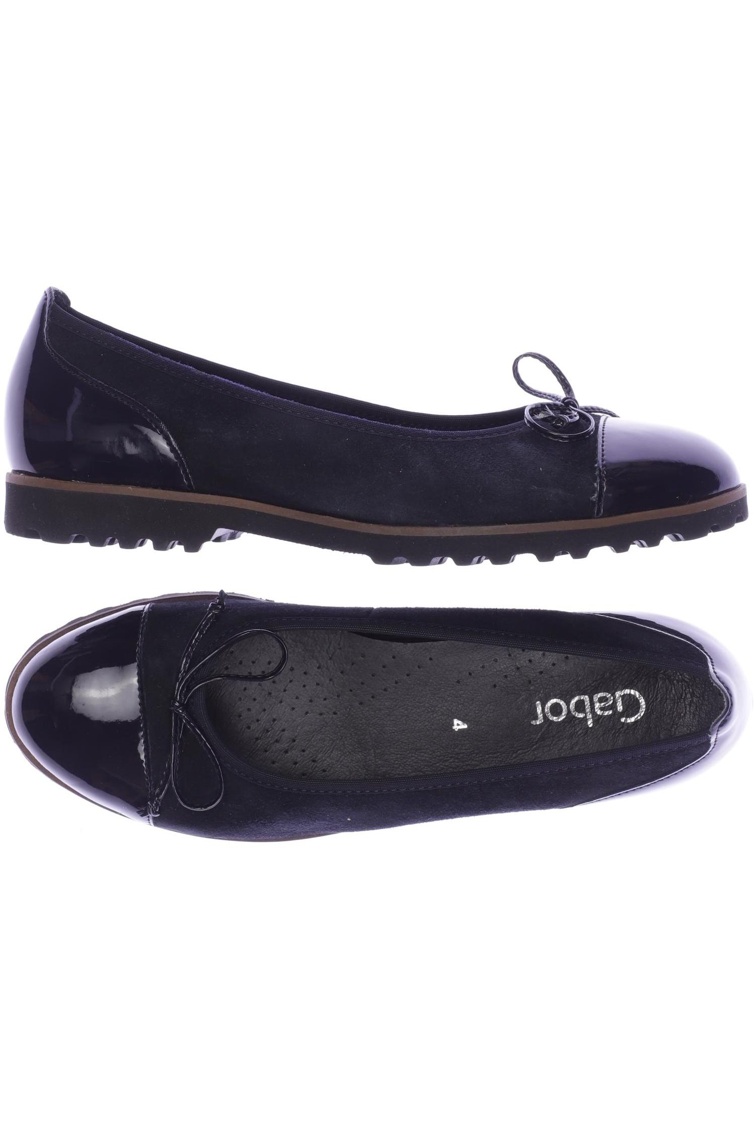 

Gabor Damen Ballerinas, marineblau, Gr. 4
