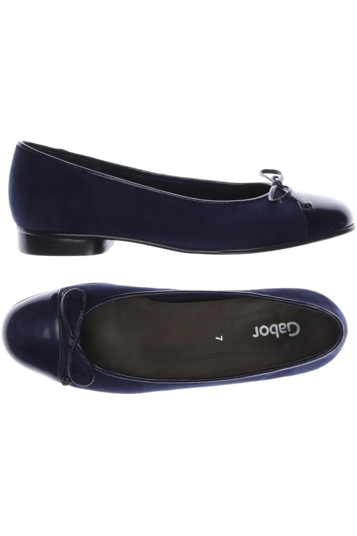 

Gabor Damen Ballerinas, marineblau, Gr. 7