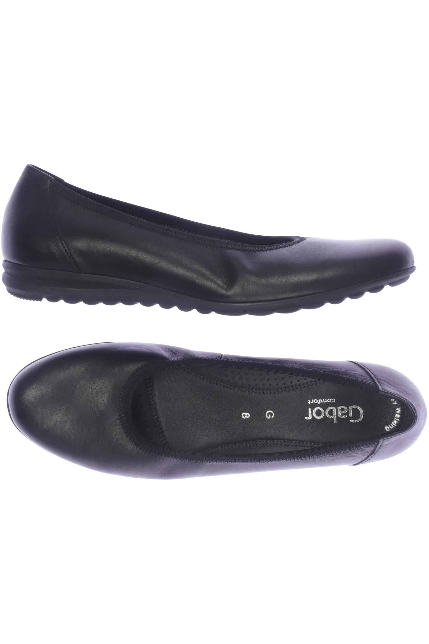 

Gabor Damen Ballerinas, schwarz, Gr. 8