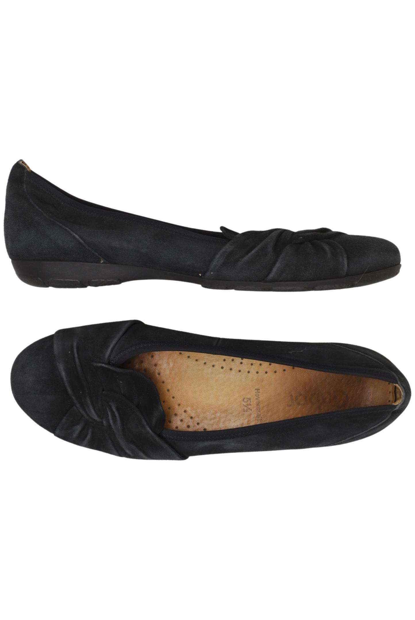 

Gabor Damen Ballerinas, schwarz, Gr. 5.5