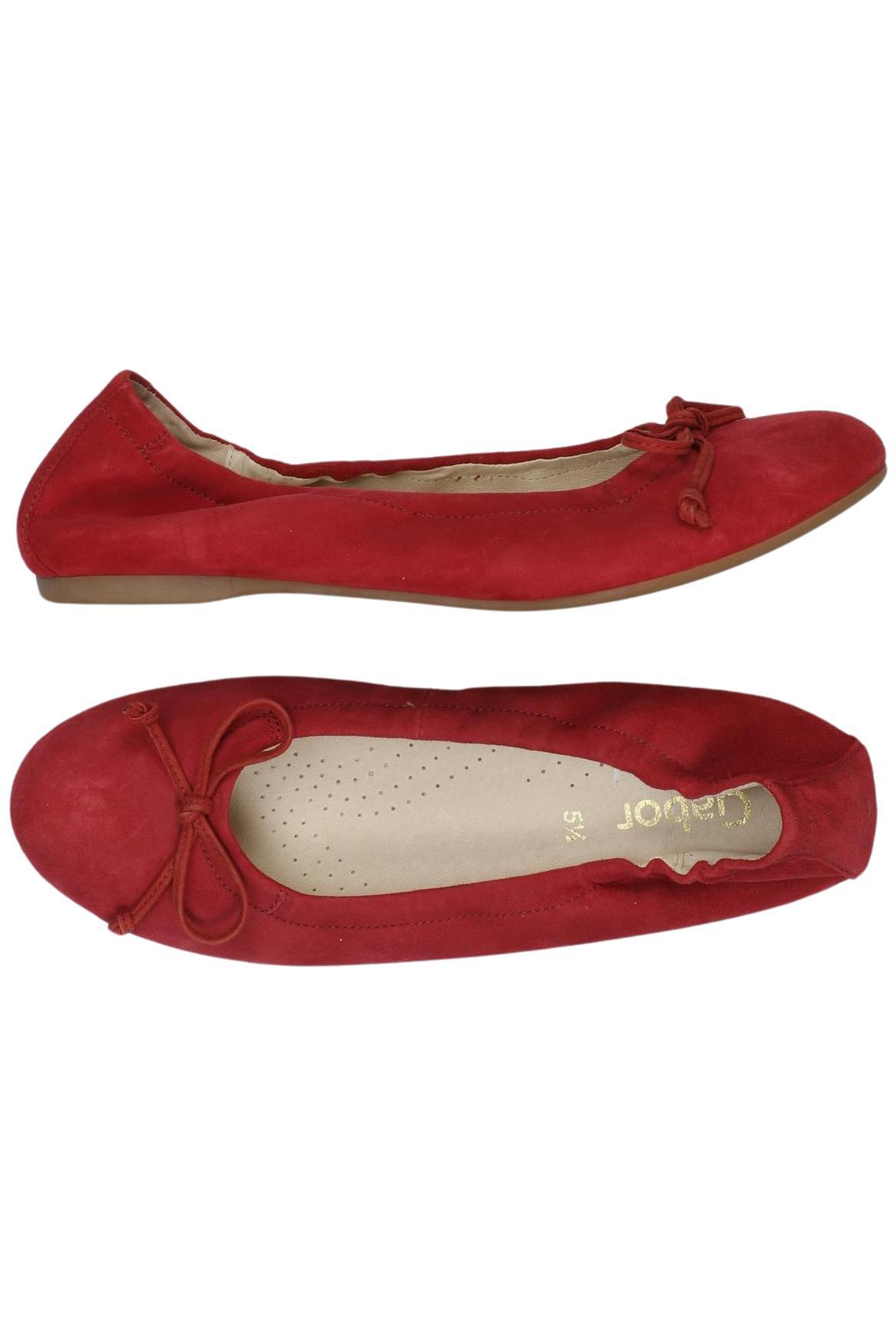 

Gabor Damen Ballerinas, rot, Gr. 5.5