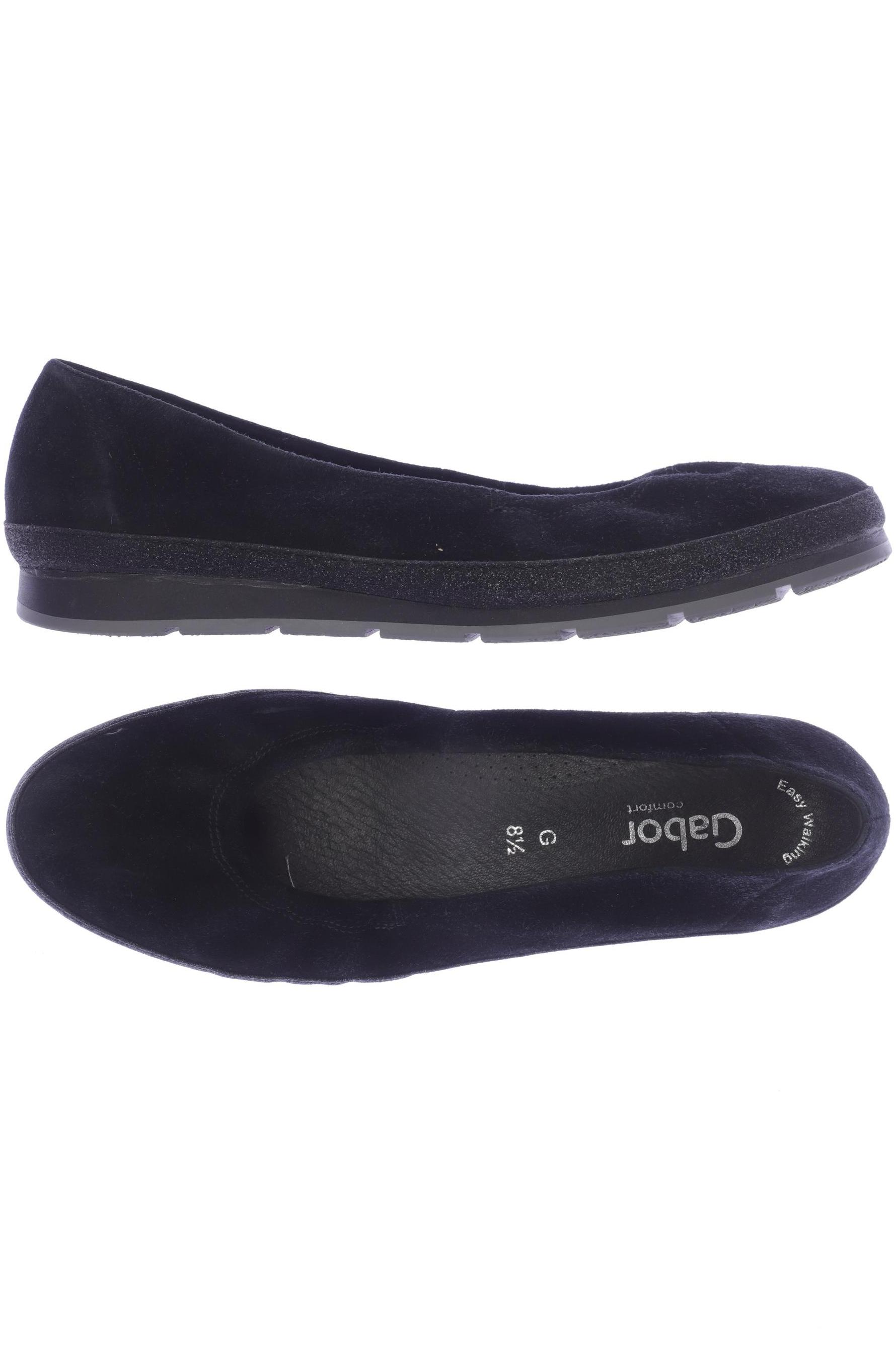 

Gabor Damen Ballerinas, schwarz, Gr. 8.5