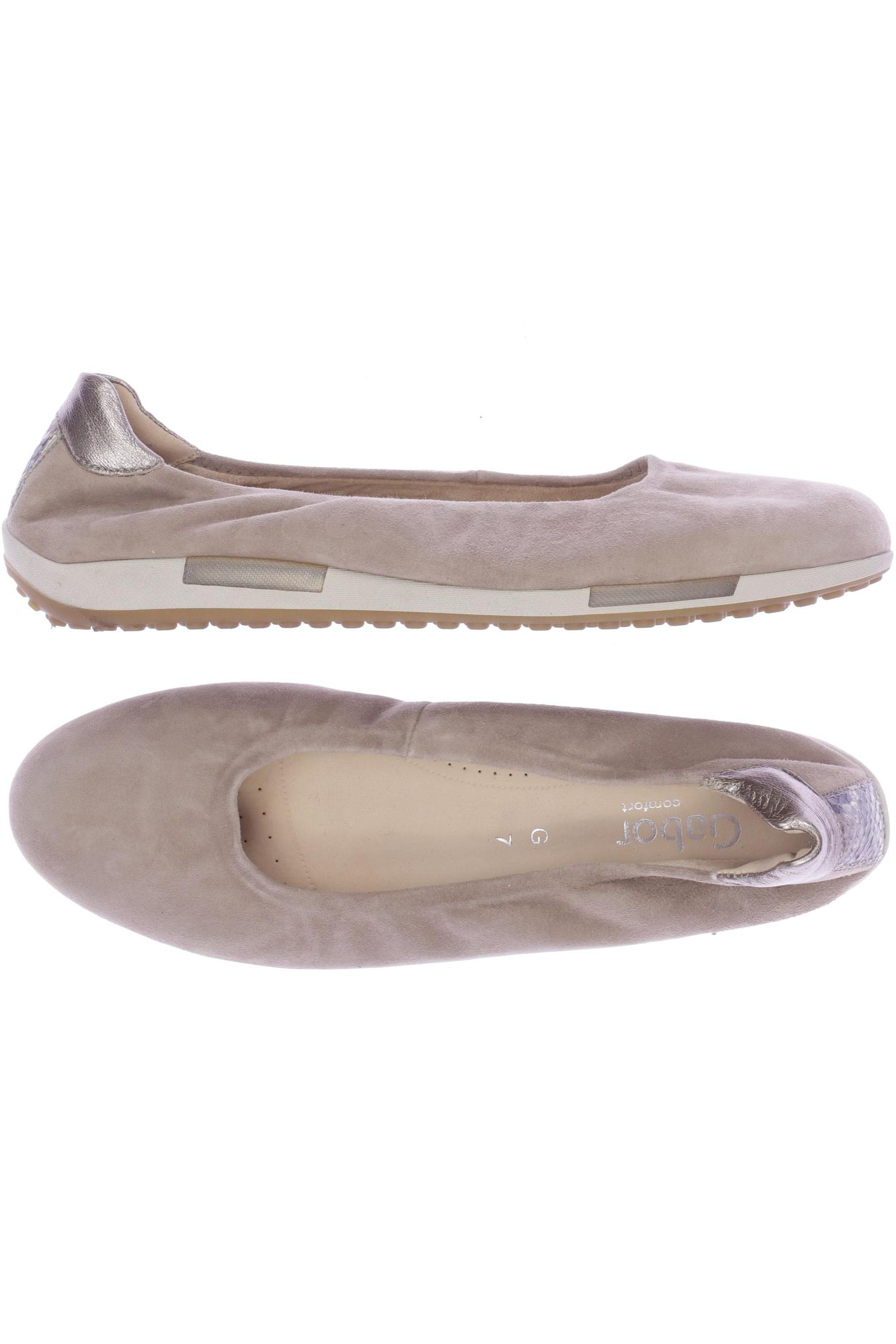 

Gabor Damen Ballerinas, beige, Gr. 7