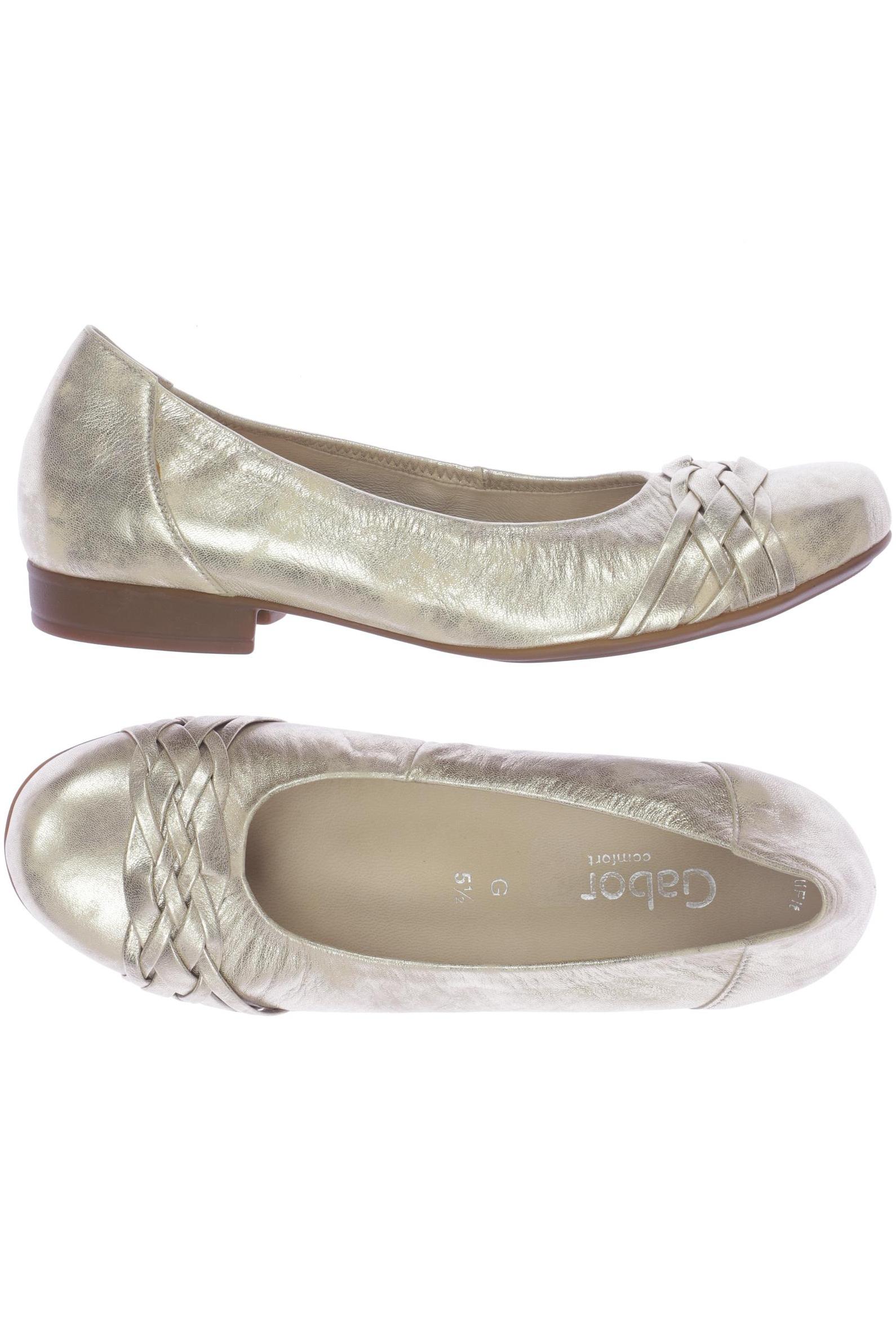 

Gabor Damen Ballerinas, beige, Gr. 5.5