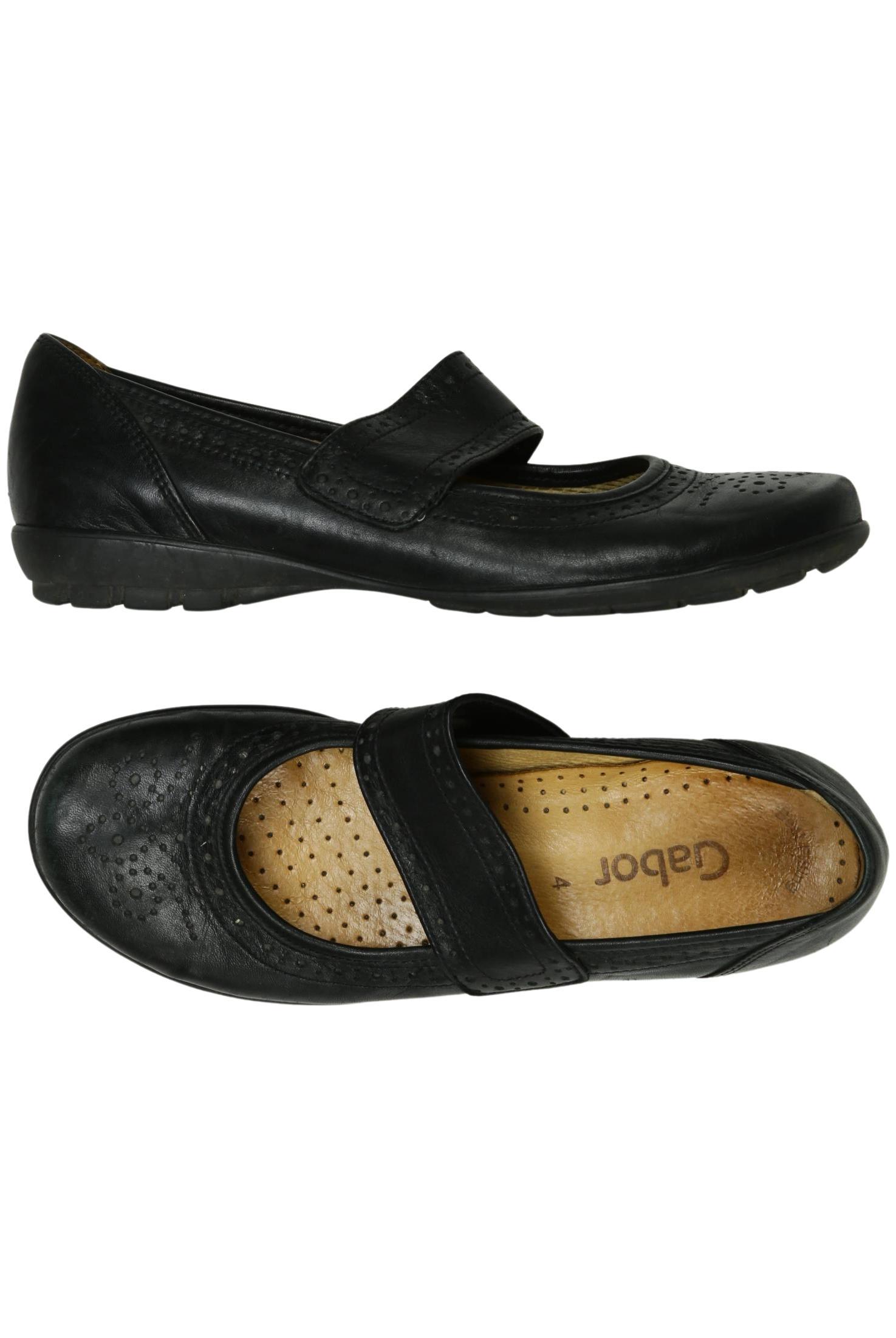 

Gabor Damen Ballerinas, schwarz, Gr. 4