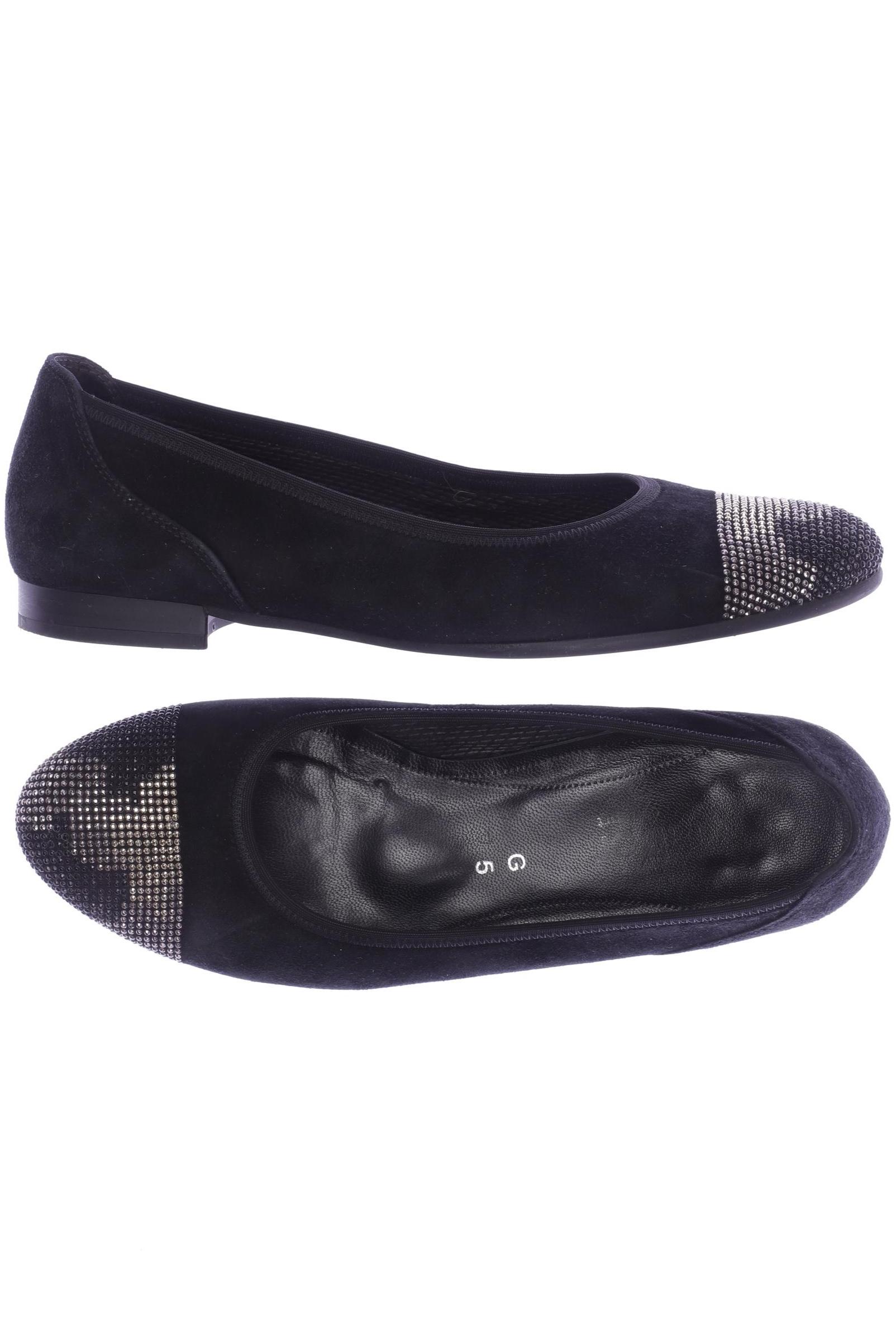

Gabor Damen Ballerinas, schwarz, Gr. 5