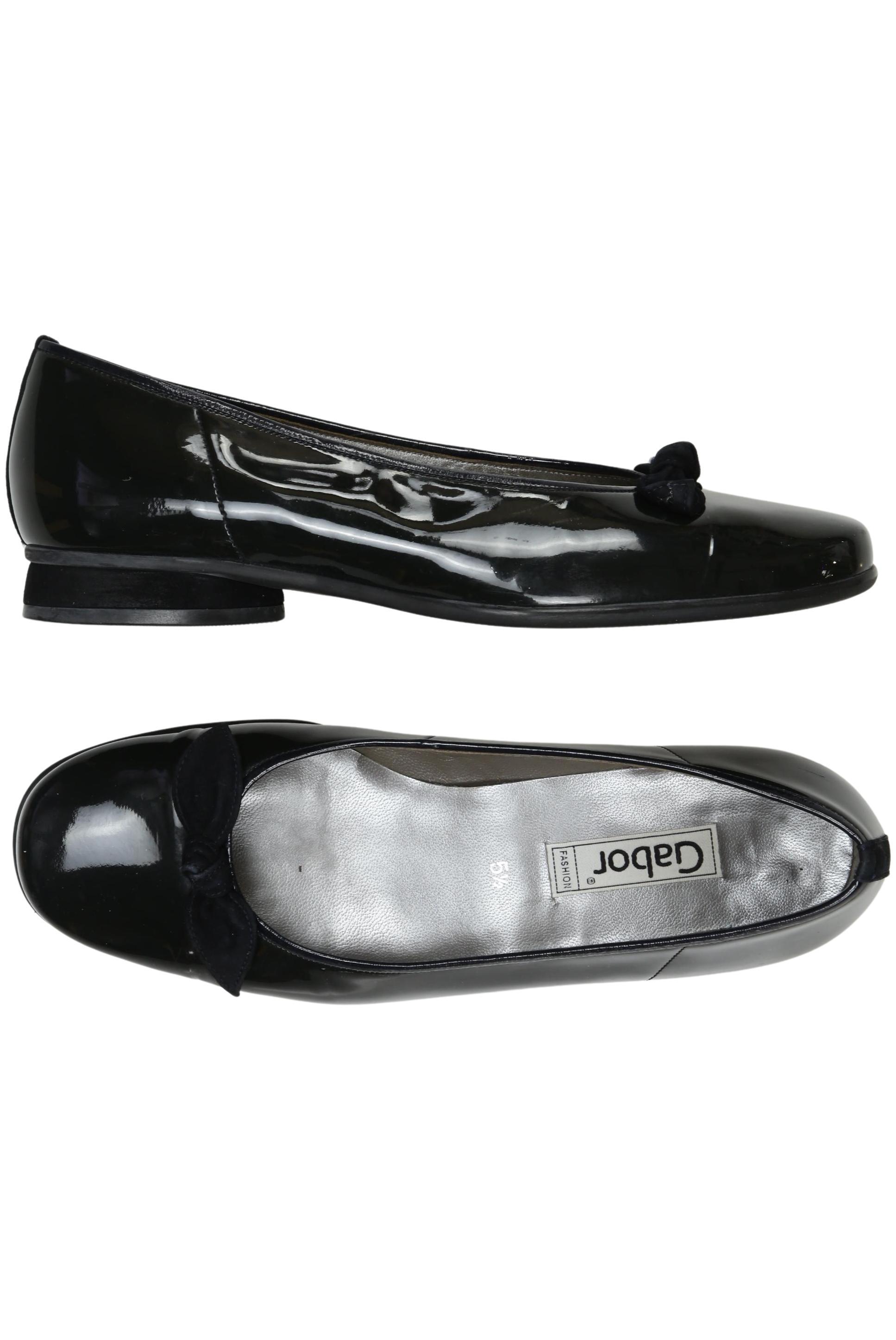 

Gabor Damen Ballerinas, schwarz, Gr. 5.5