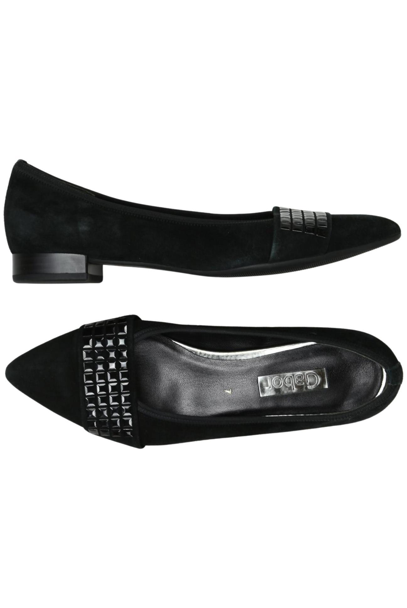 

Gabor Damen Ballerinas, schwarz, Gr. 7