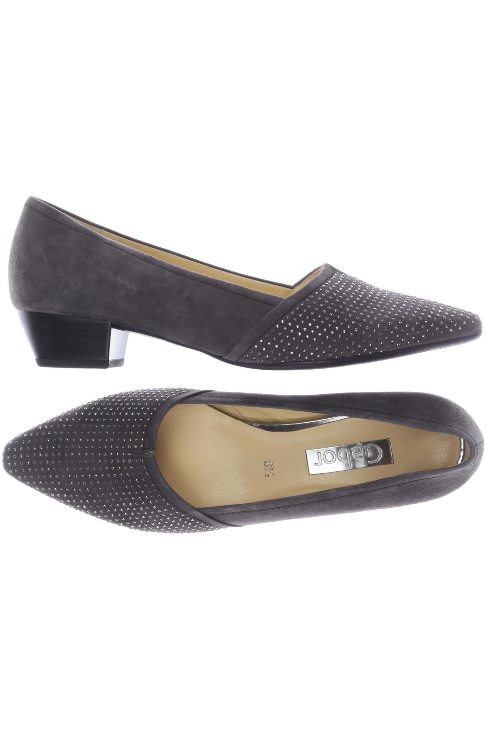 

Gabor Damen Ballerinas, grau, Gr. 6.5
