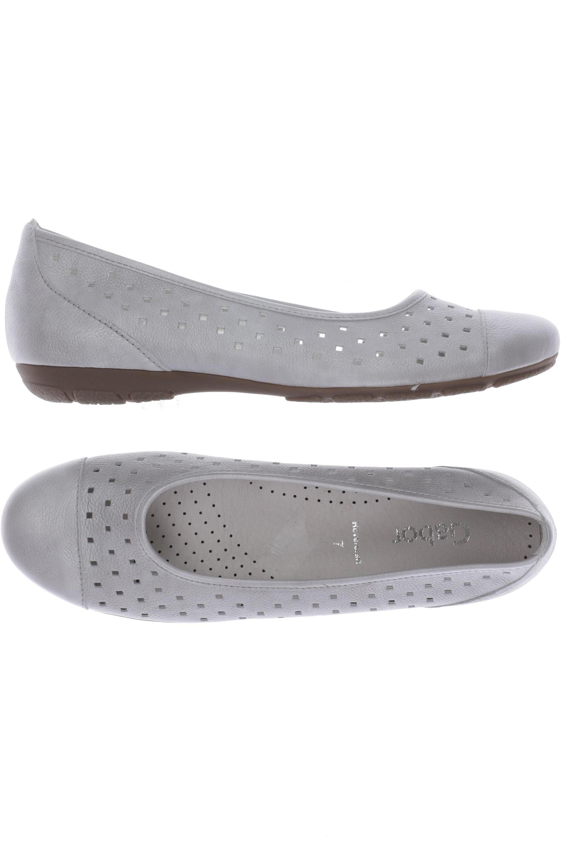 

Gabor Damen Ballerinas, silber