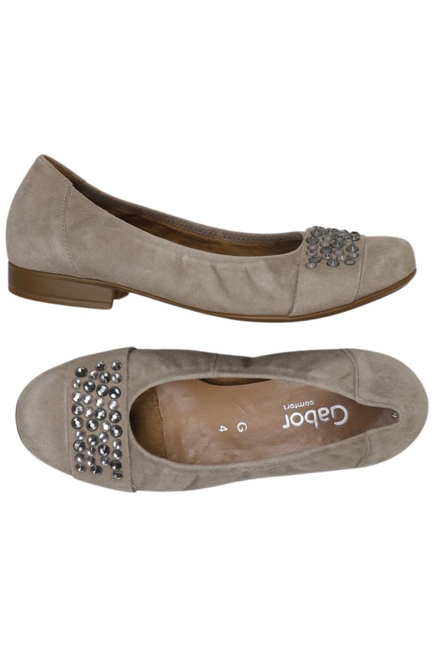 

Gabor Damen Ballerinas, beige, Gr. 4