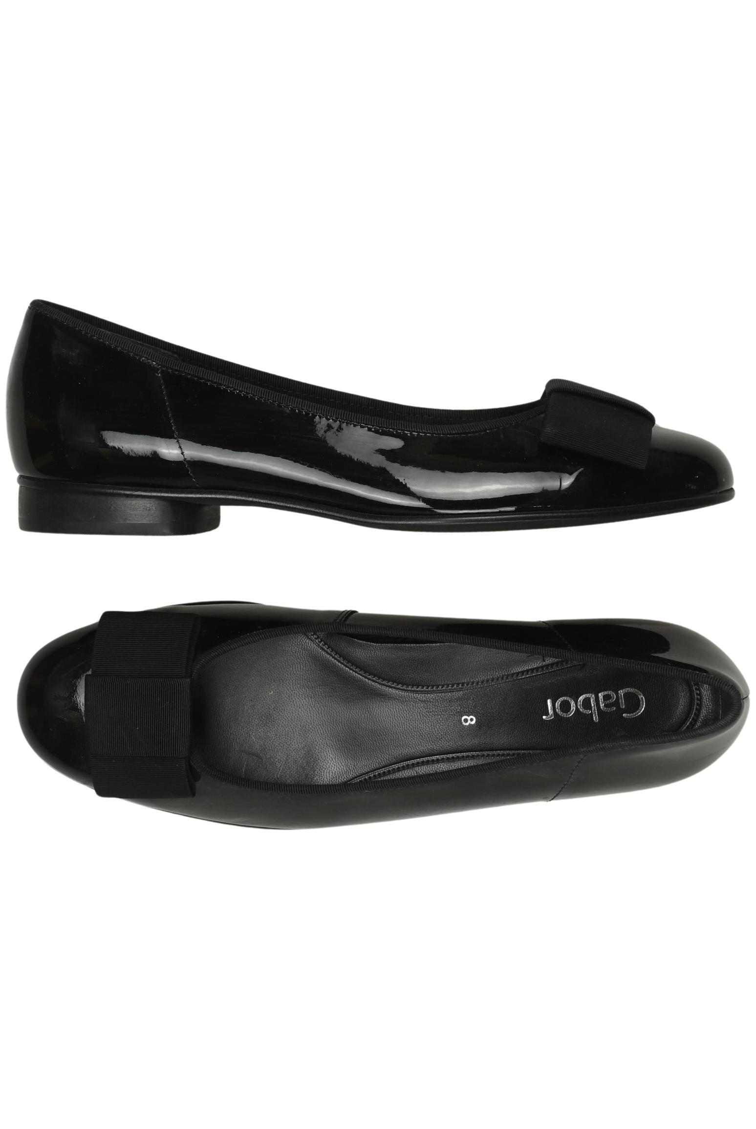 

Gabor Damen Ballerinas, schwarz, Gr. 8