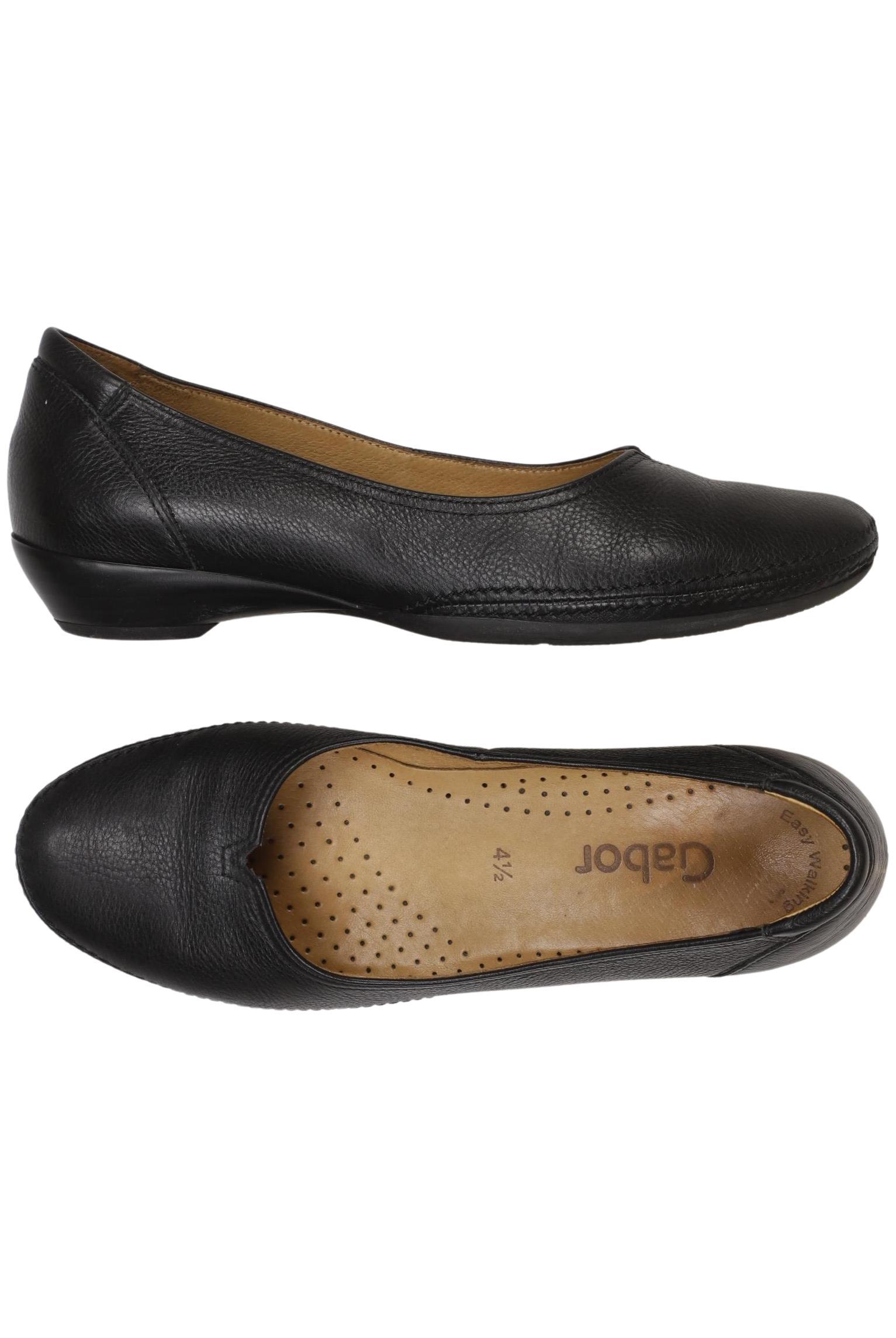 

Gabor Damen Ballerinas, schwarz, Gr. 4.5