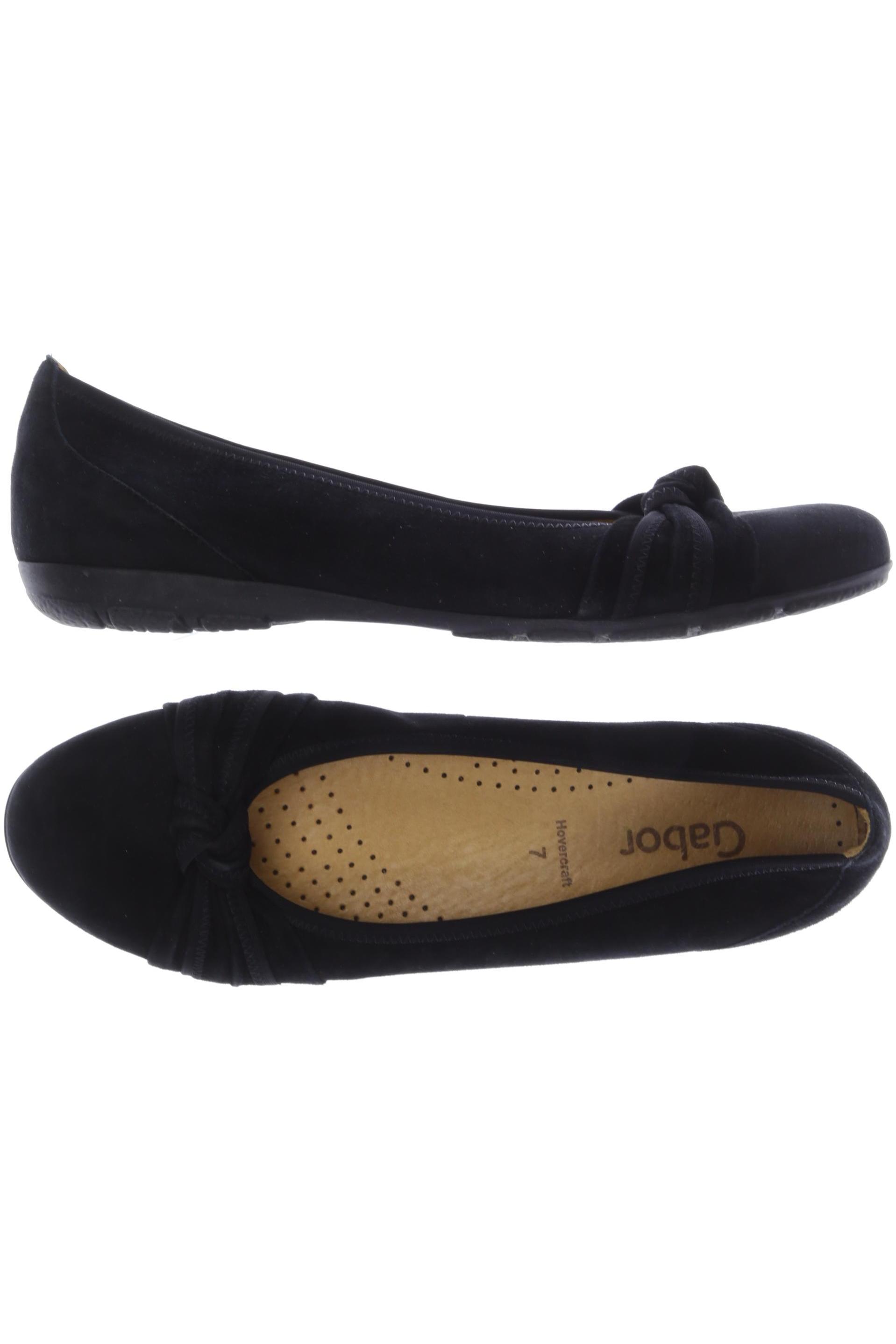 

Gabor Damen Ballerinas, schwarz, Gr. 7